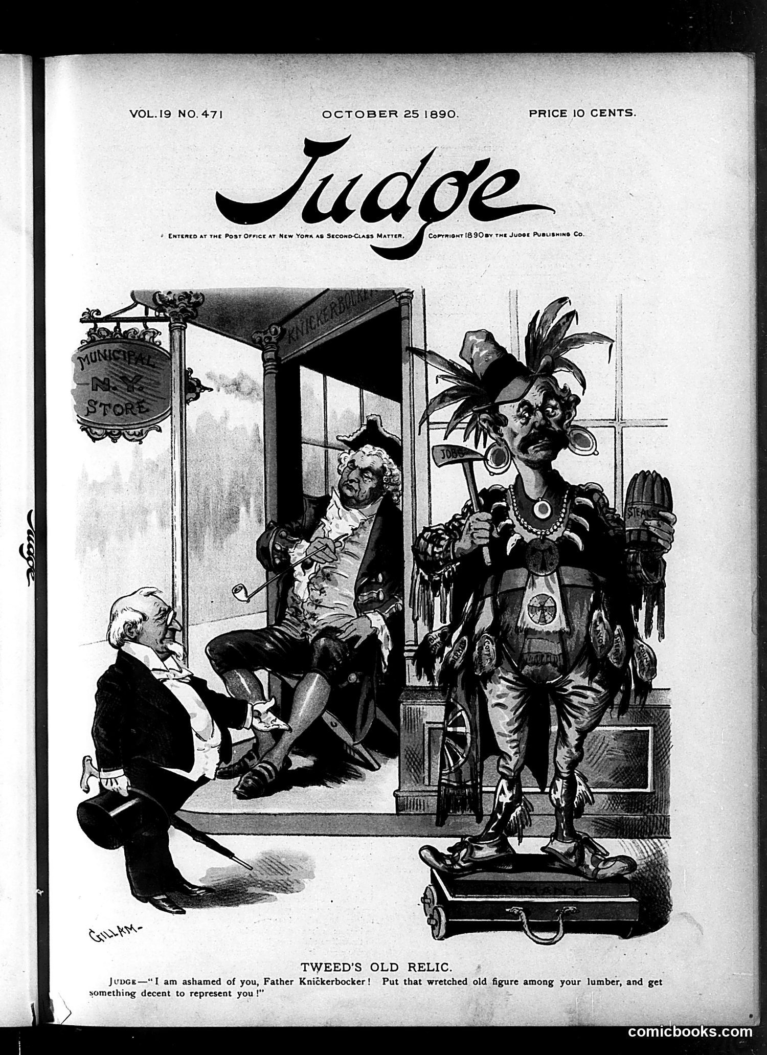 Judge — October 25, 1890
