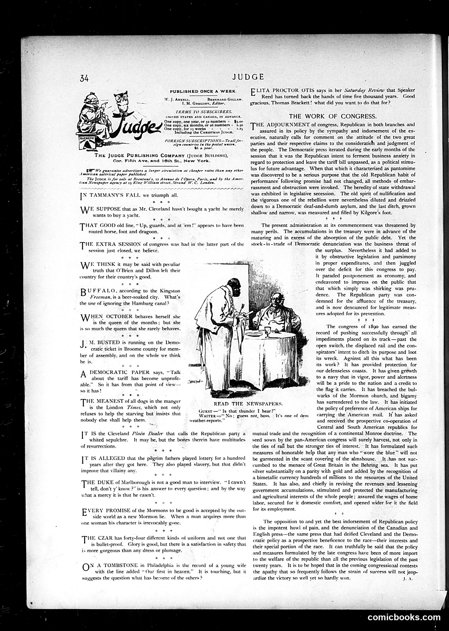 Judge — October 25, 1890 — page 2 of 16