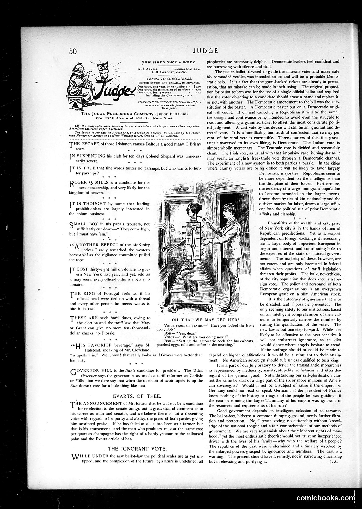 Judge — November 1, 1890 — page 2 of 16