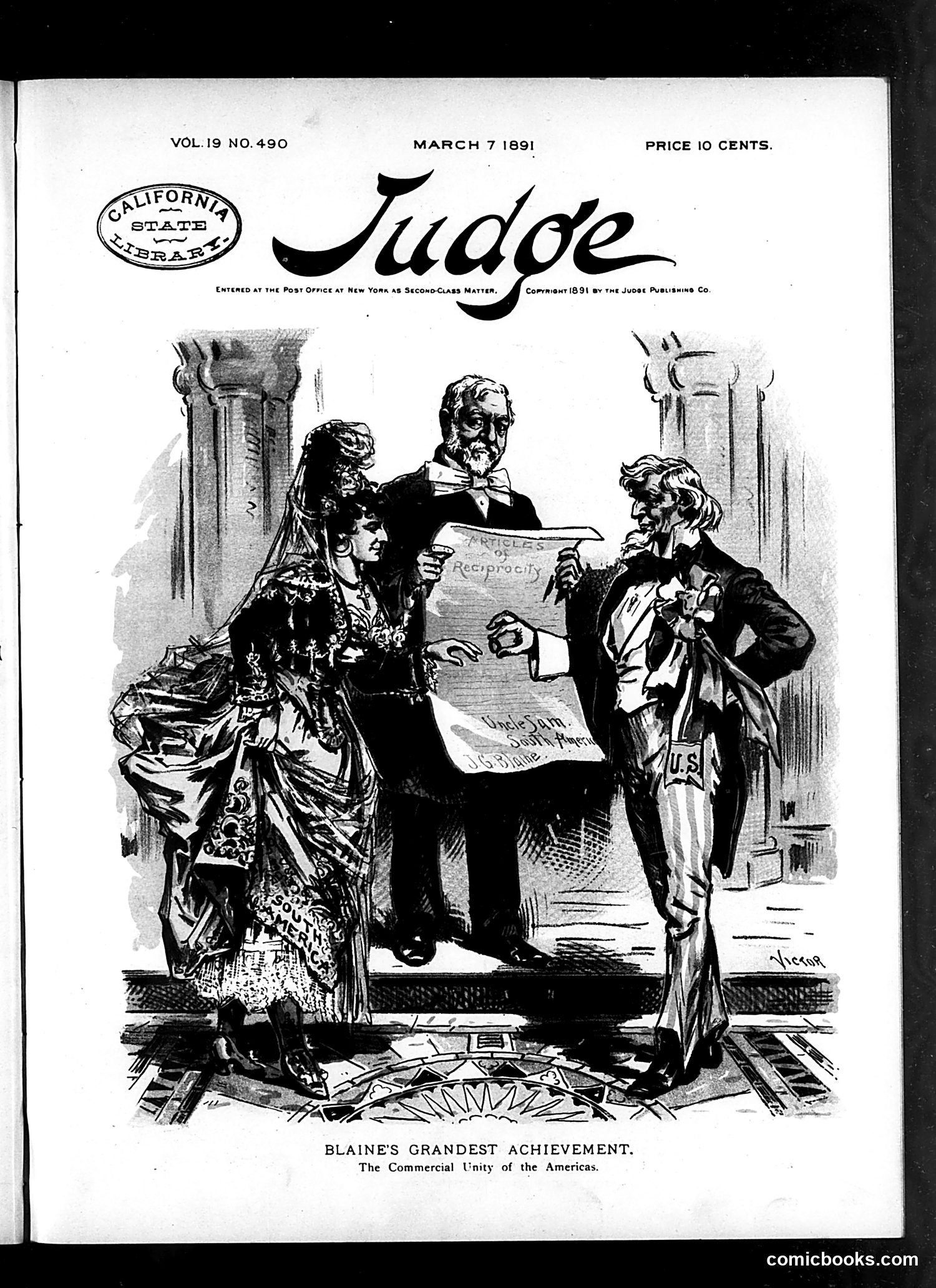 Judge — March 7, 1891