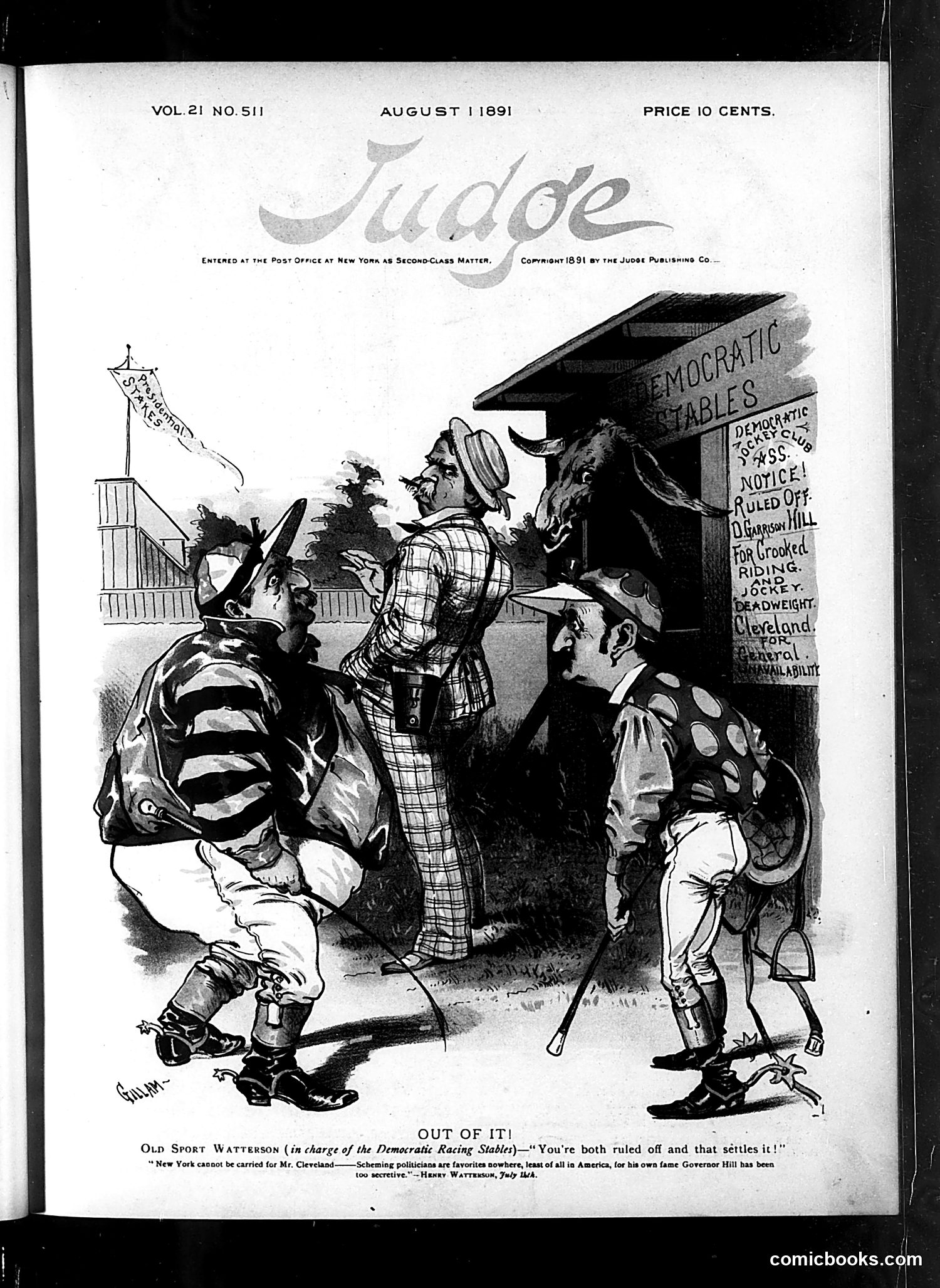 Judge — August 1, 1891