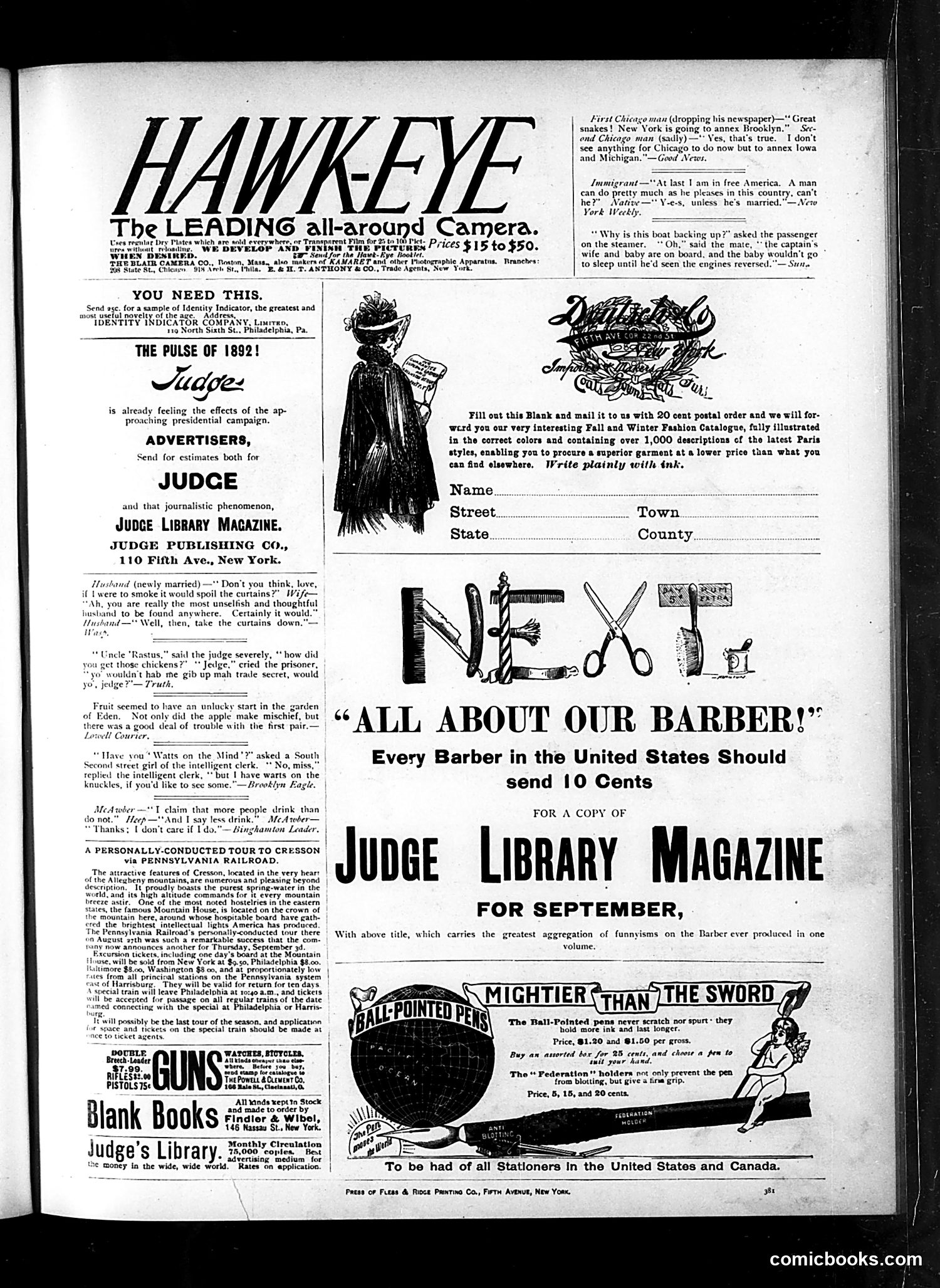 Judge — September 12, 1891 — page 15 of 16