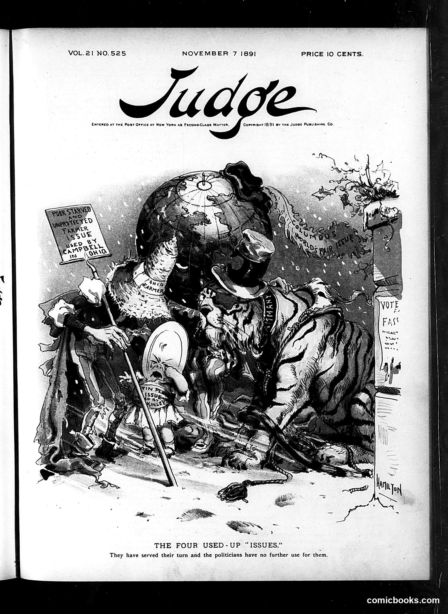 Judge — November 7, 1891