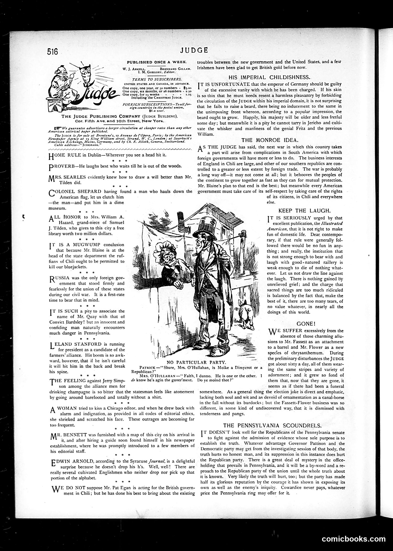 Judge — November 14, 1891 — page 2 of 16