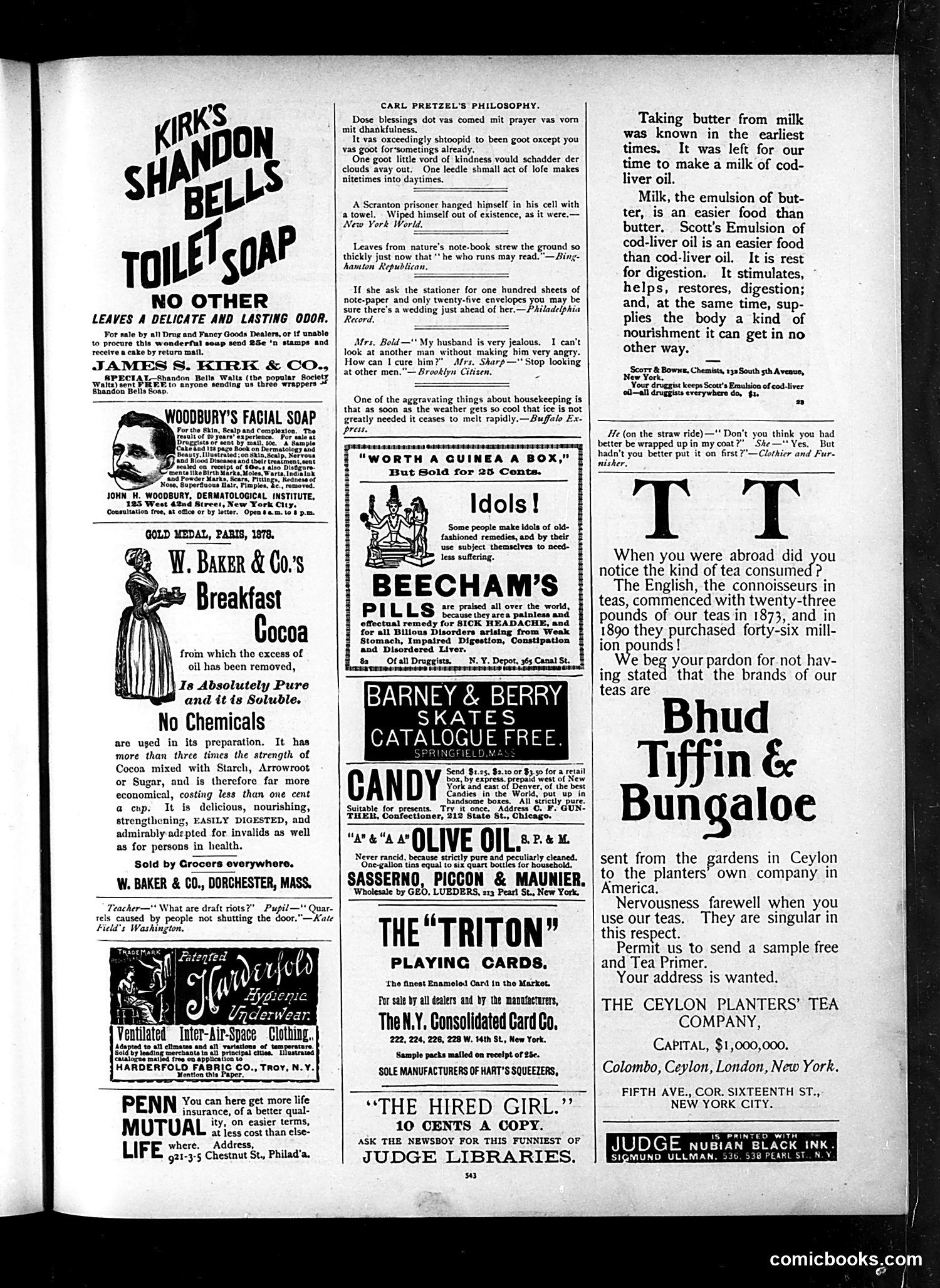 Judge — November 21, 1891 — page 13 of 18