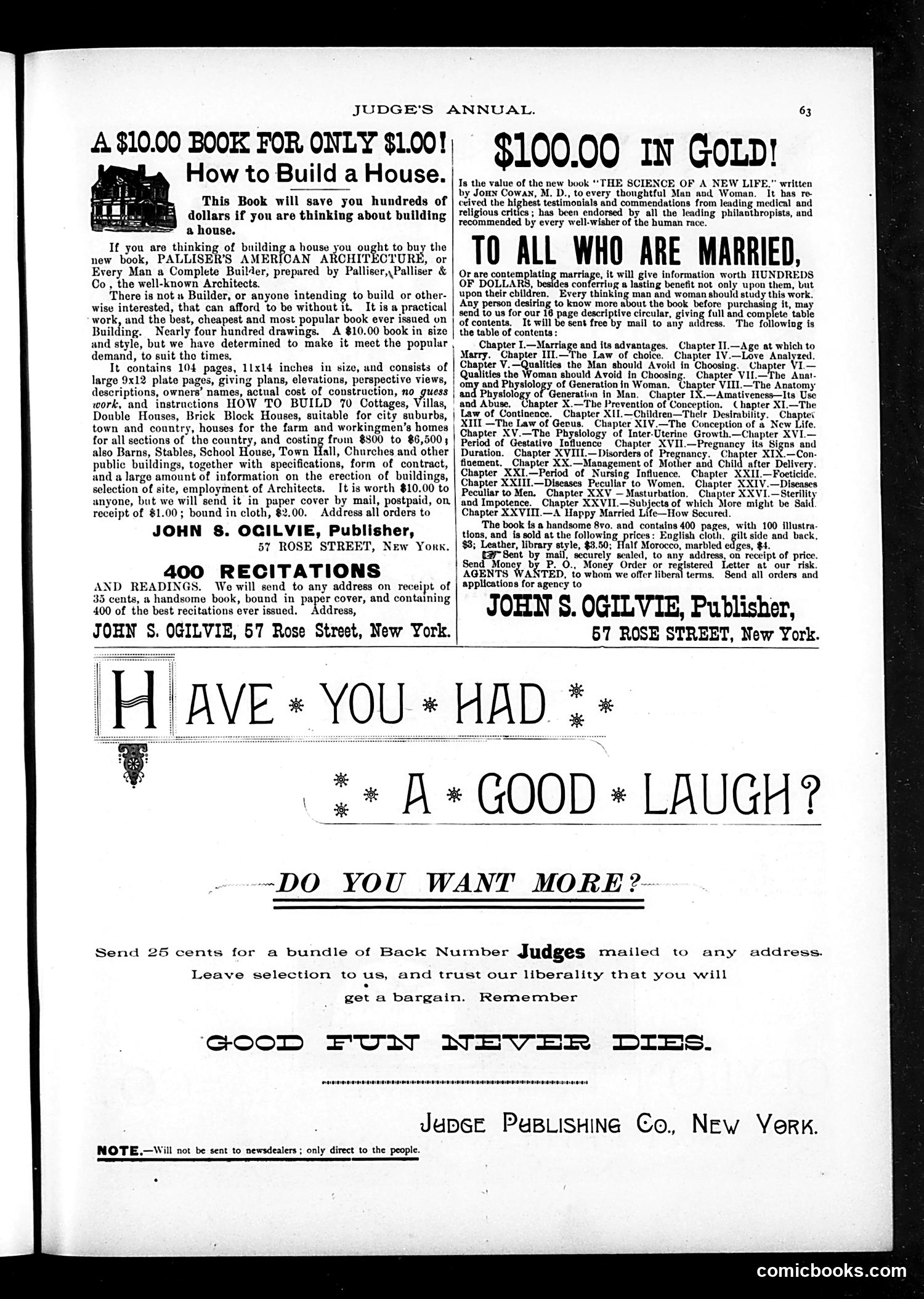 Judge — 1891 — page 65 of 69