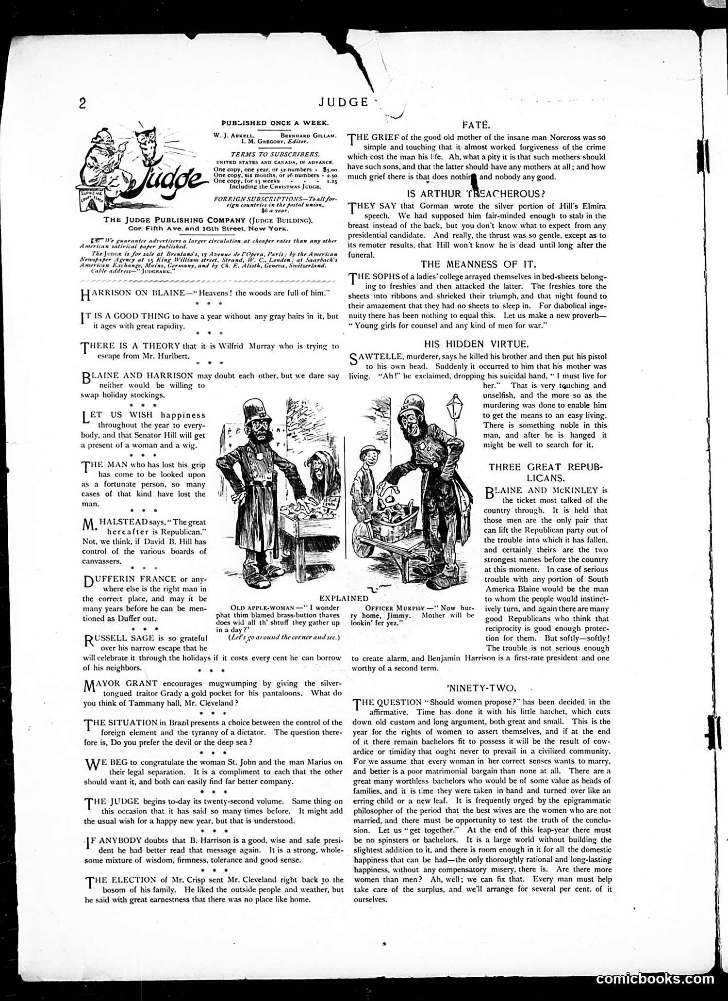 Judge — January 2, 1892 — page 2 of 18