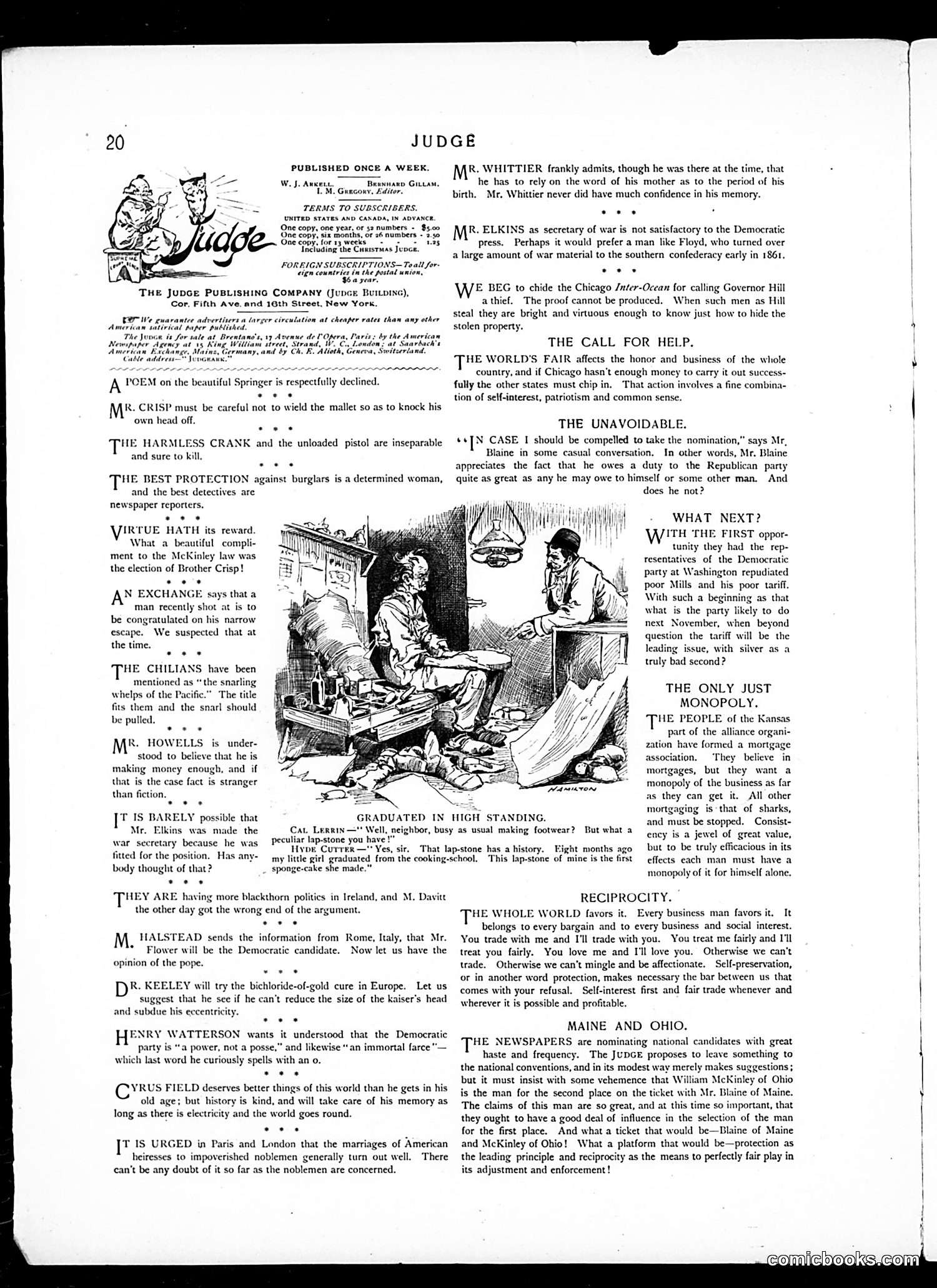 Judge — January 9, 1892 — page 2 of 17