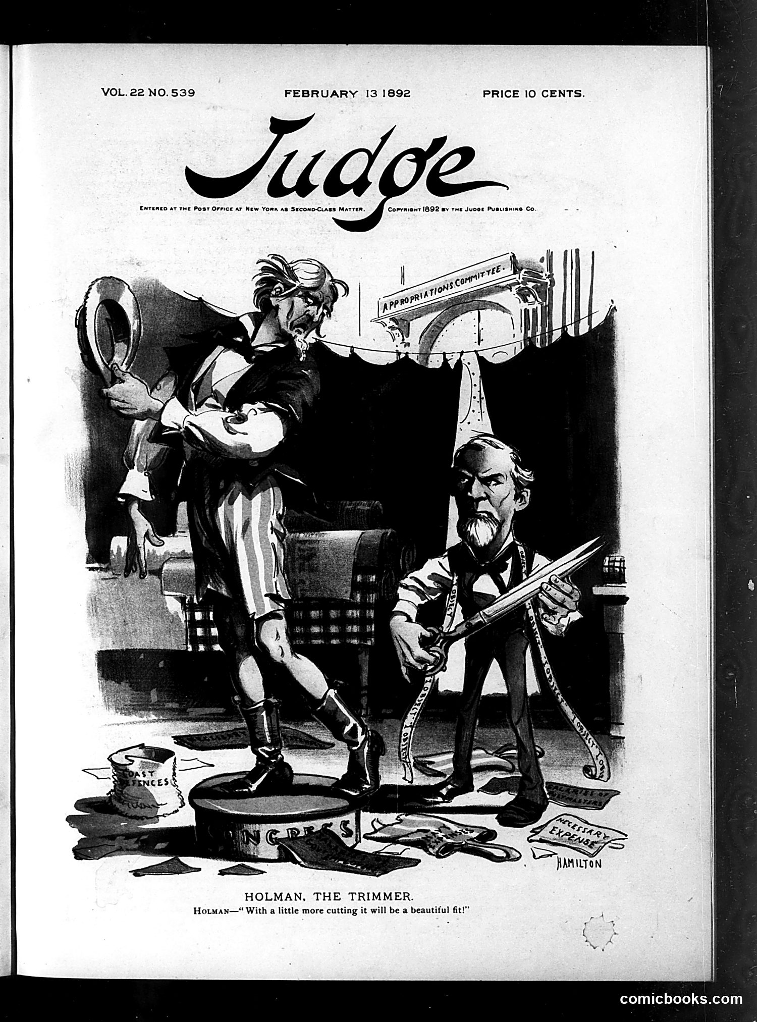 Judge — February 13, 1892