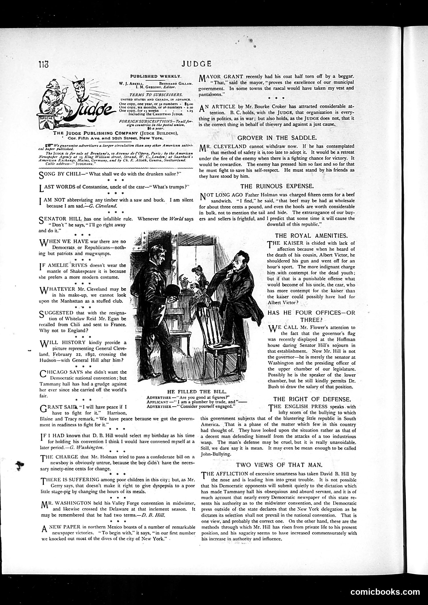 Judge — February 20, 1892 — page 2 of 16
