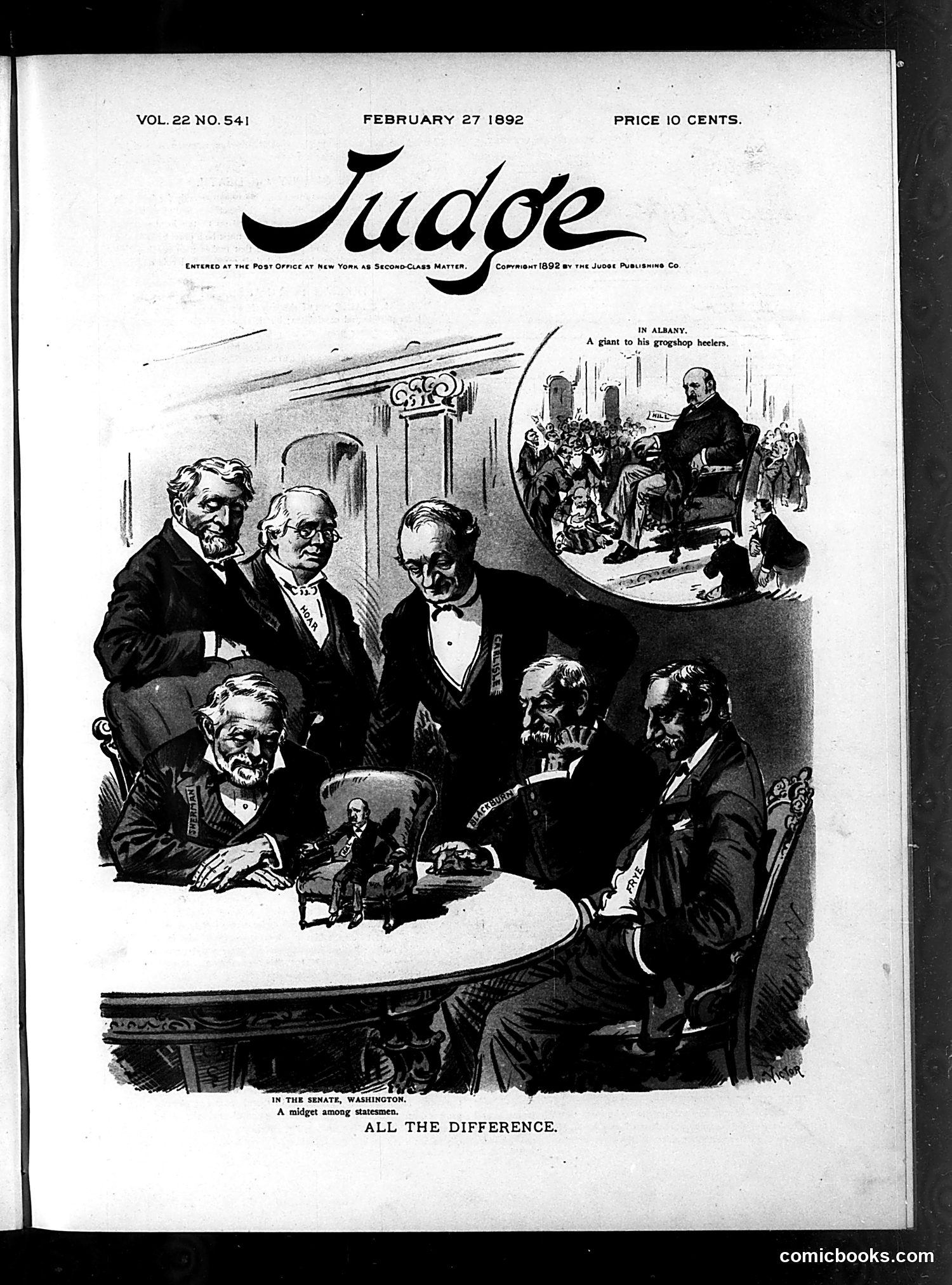 Judge — February 27, 1892