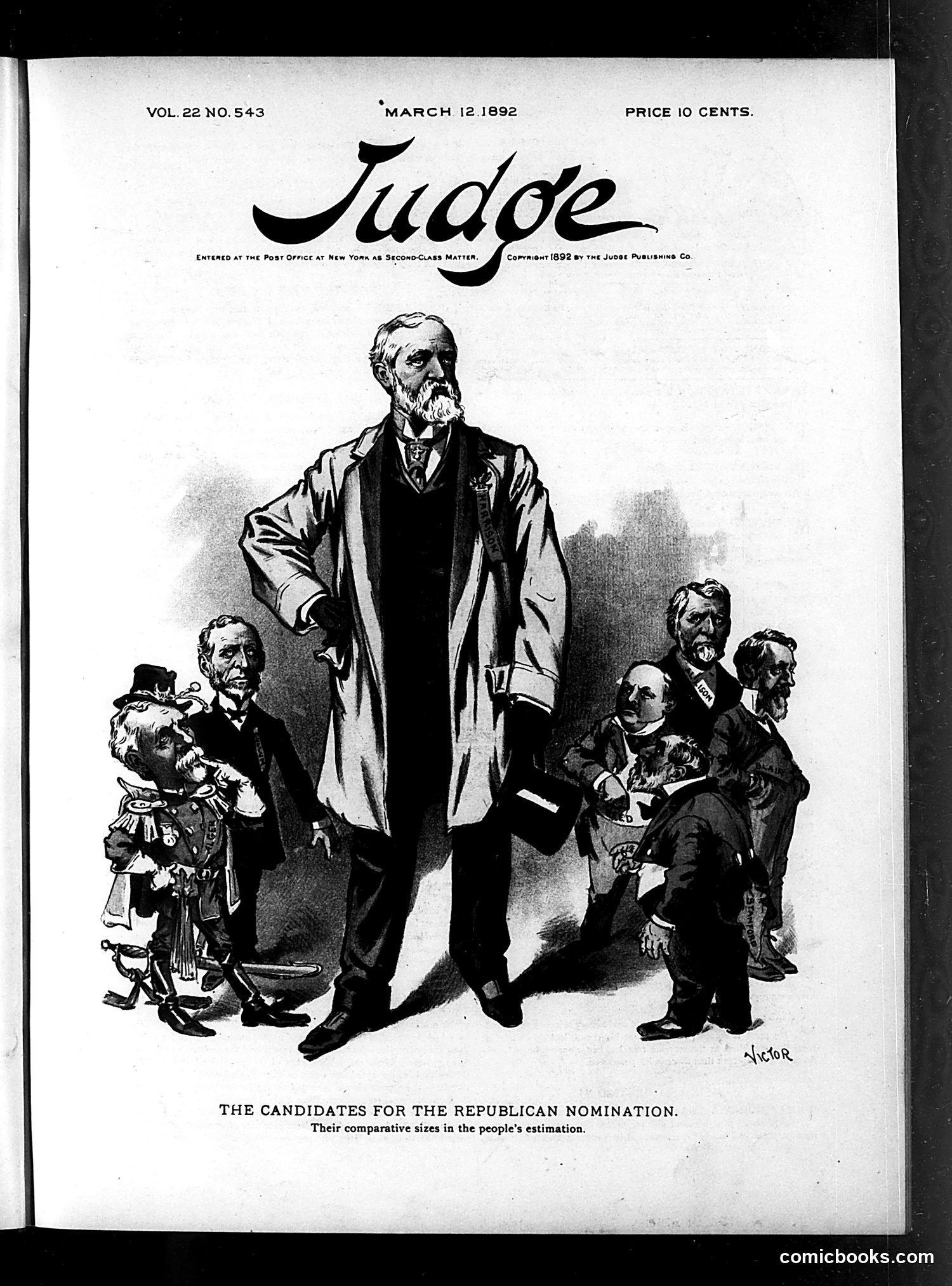 Judge — March 12, 1892