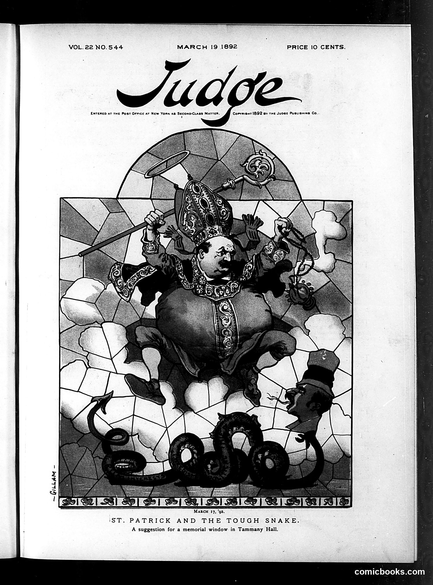 Judge — March 19, 1892