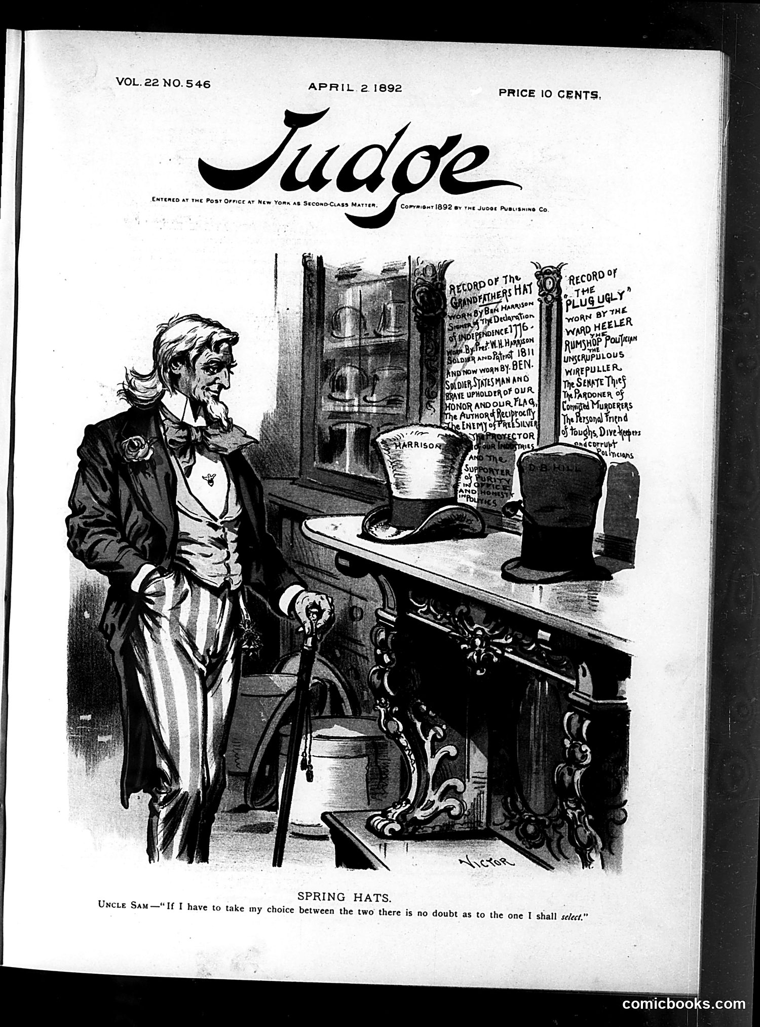 Judge — April 2, 1892