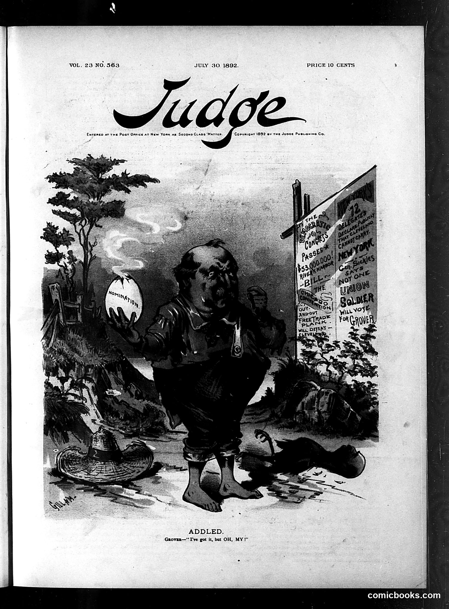Judge — July 30, 1892