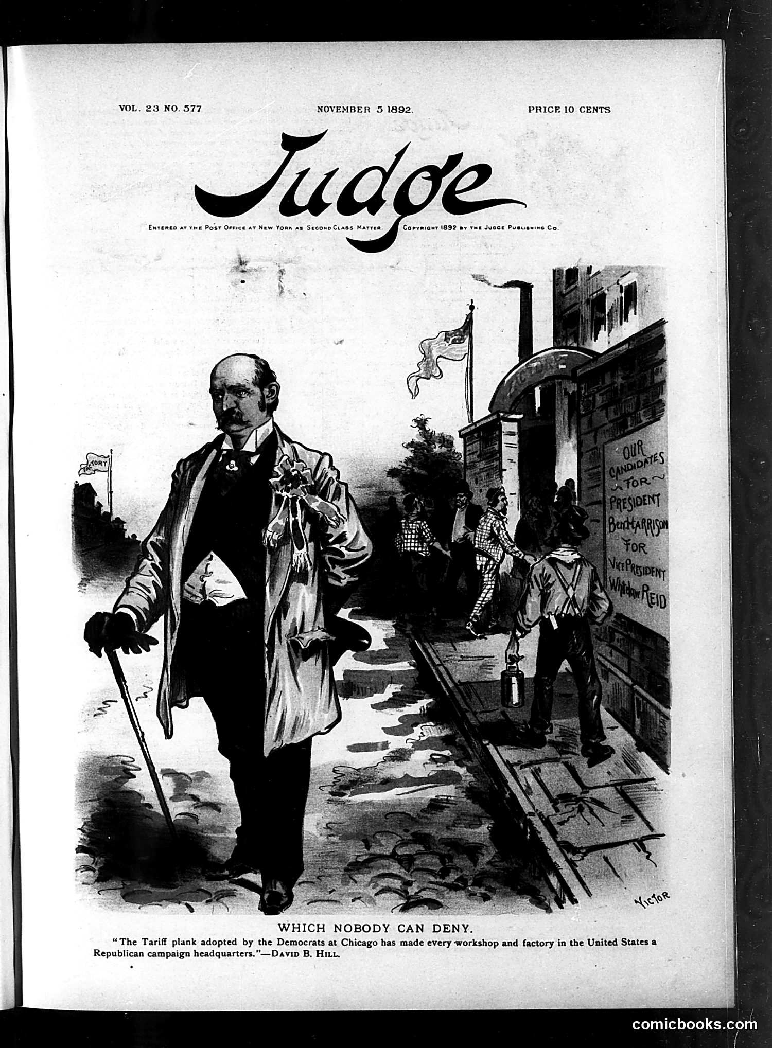 Judge — November 5, 1892