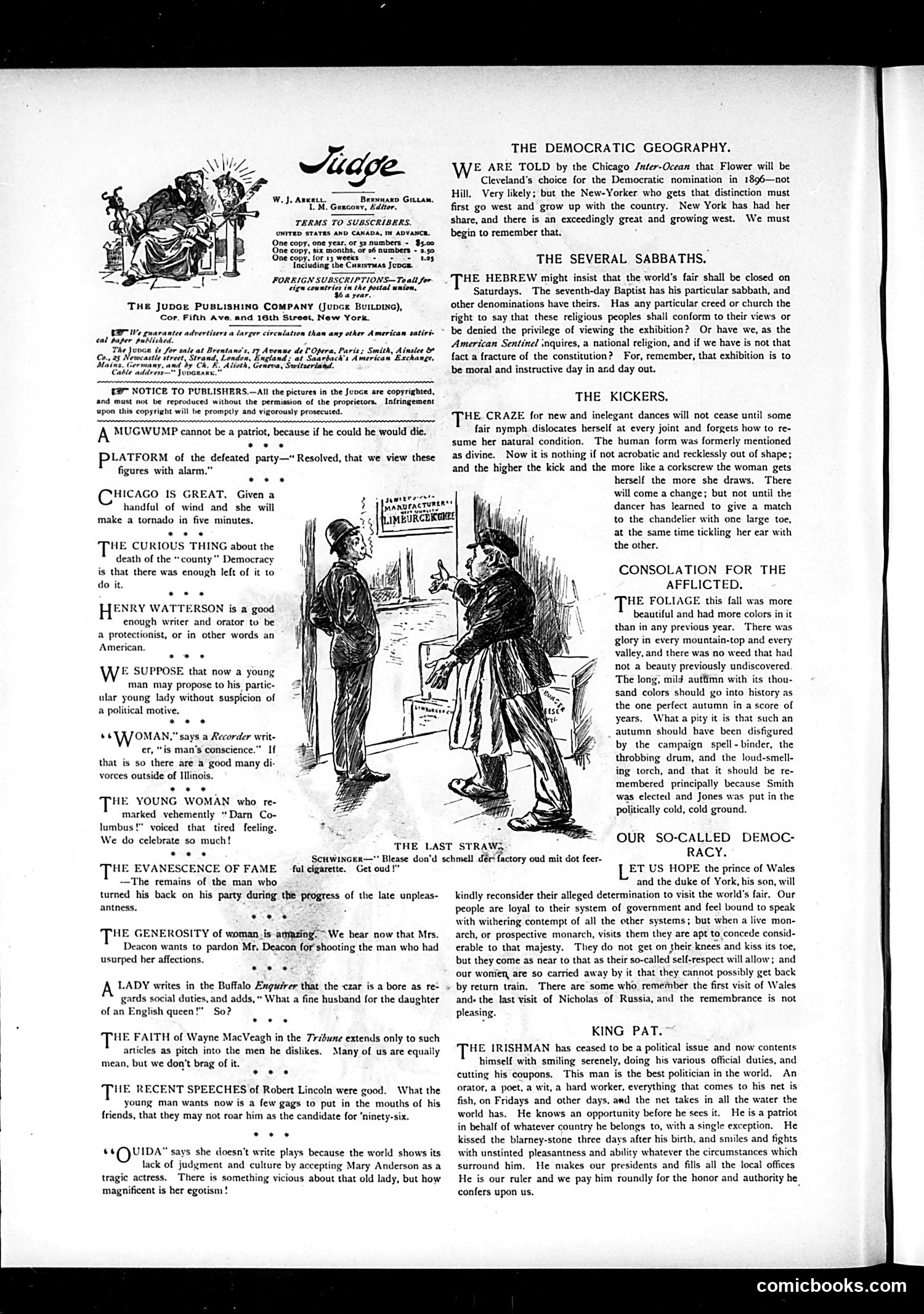 Judge — November 19, 1892 — page 2 of 16