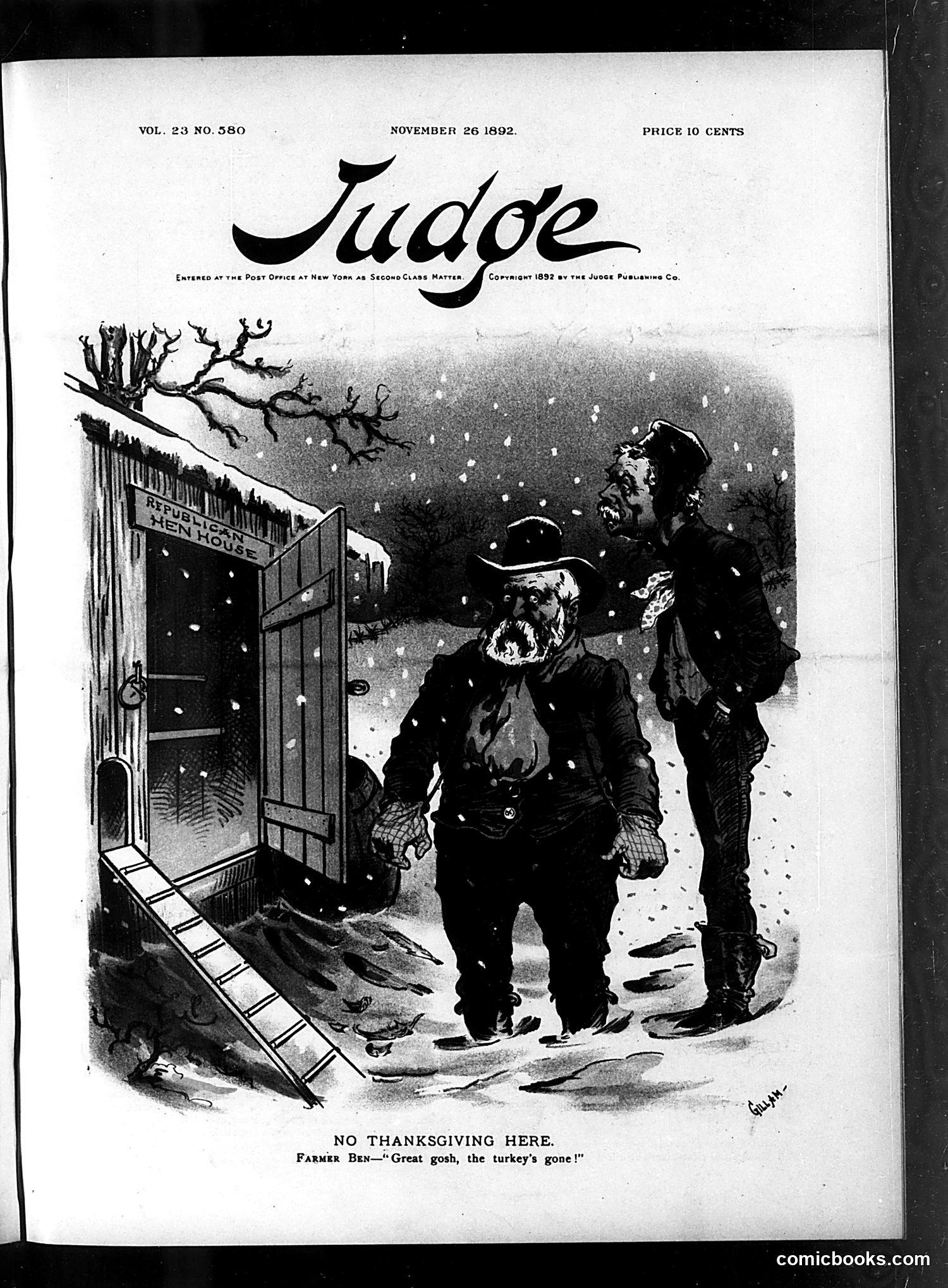 Judge — November 26, 1892