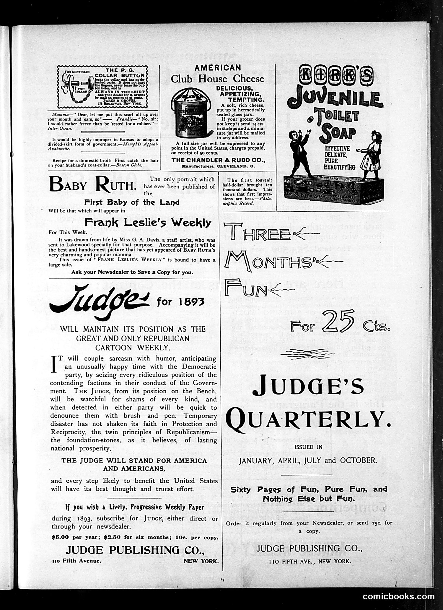 Judge — January 7, 1893 — page 15 of 18