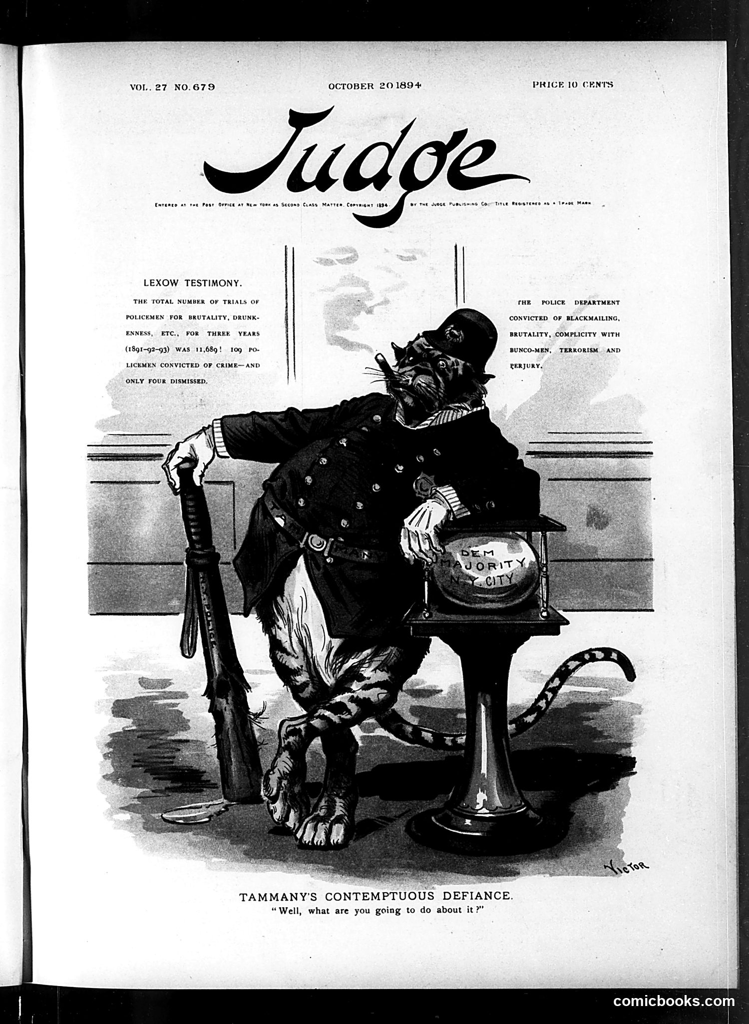 Judge — October 20, 1894