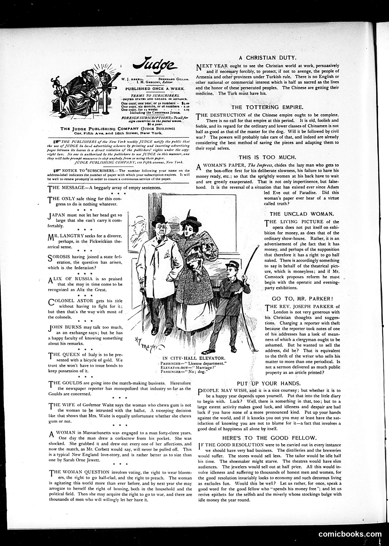 Judge — December 29, 1894 — page 2 of 17