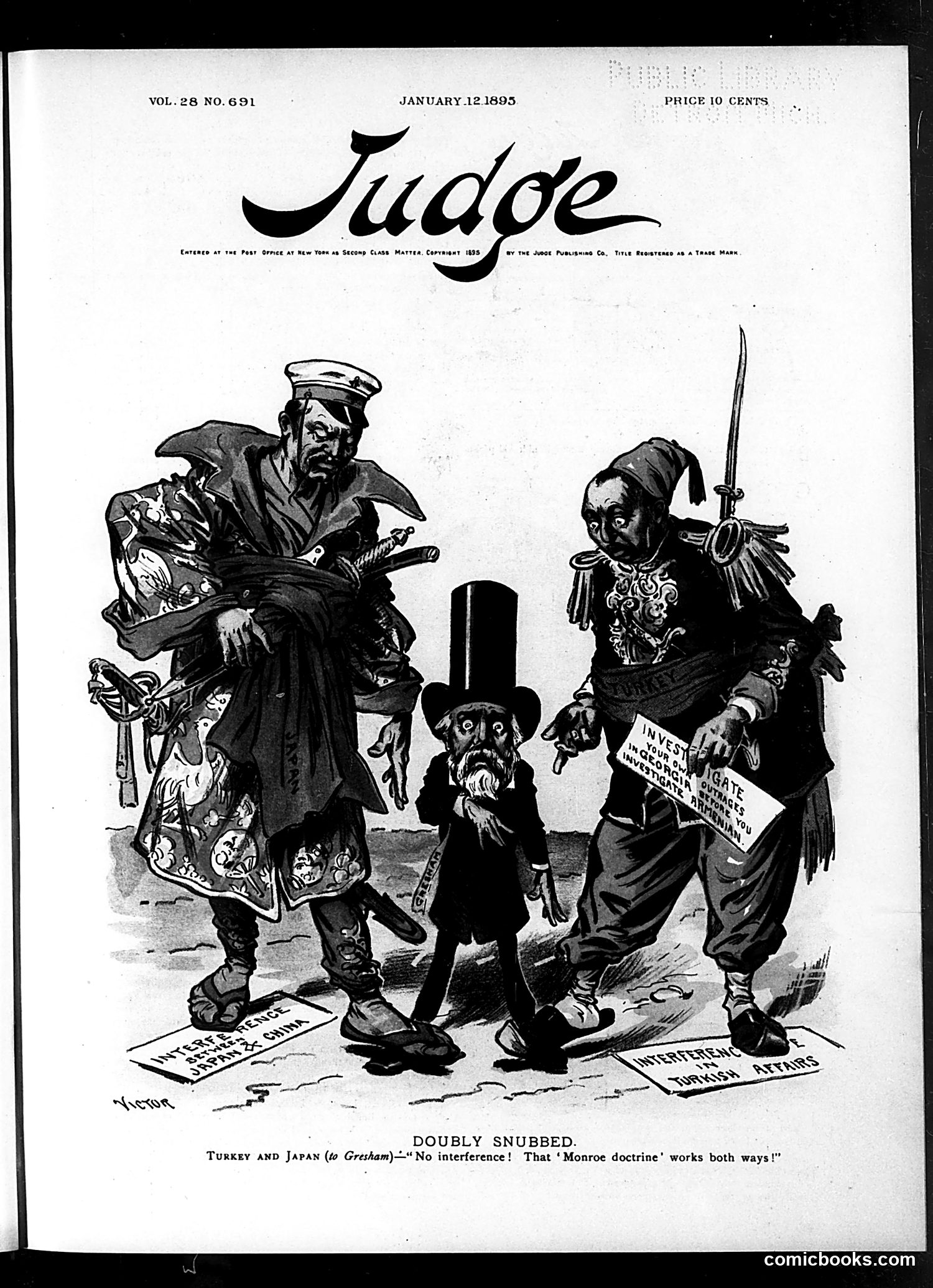 Judge — January 12, 1895