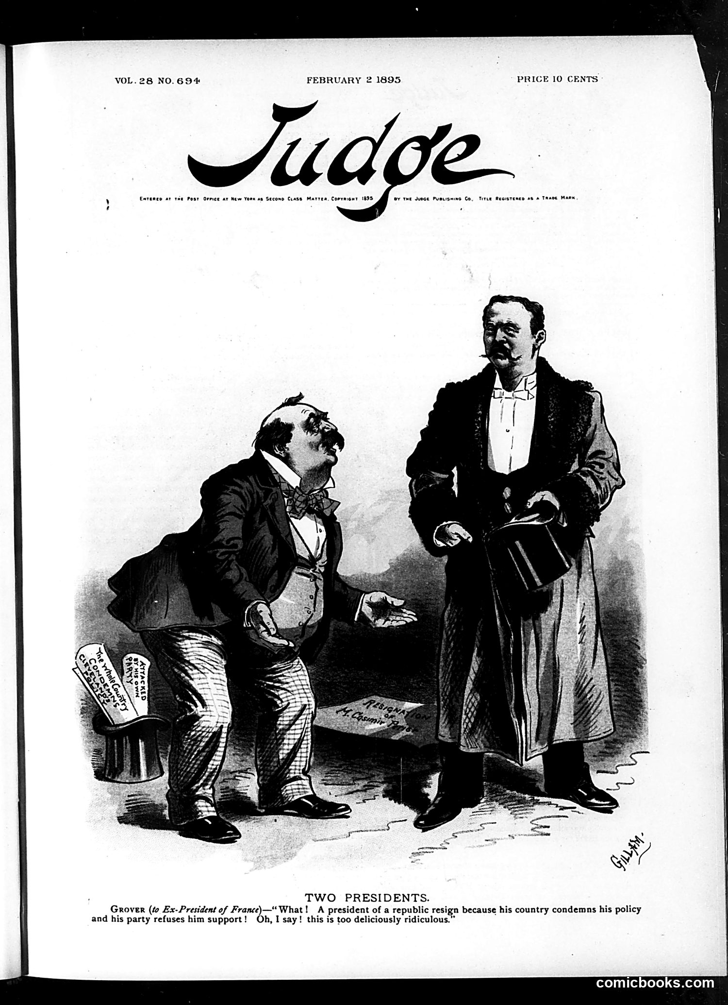 Judge — February 2, 1895