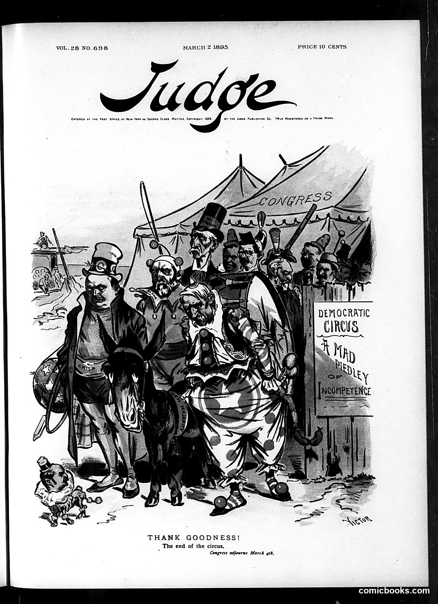 Judge — March 2, 1895
