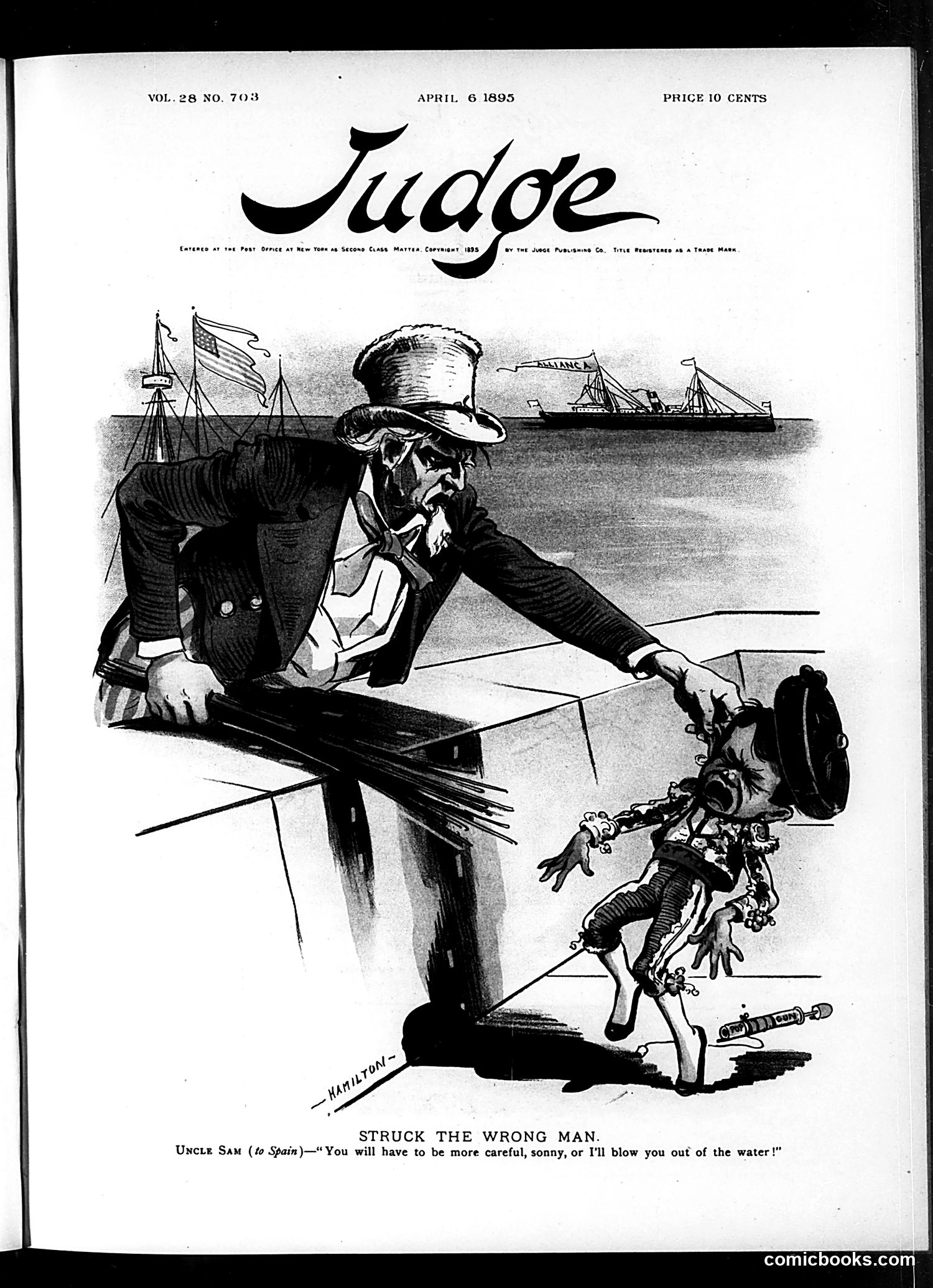 Judge — April 6, 1895