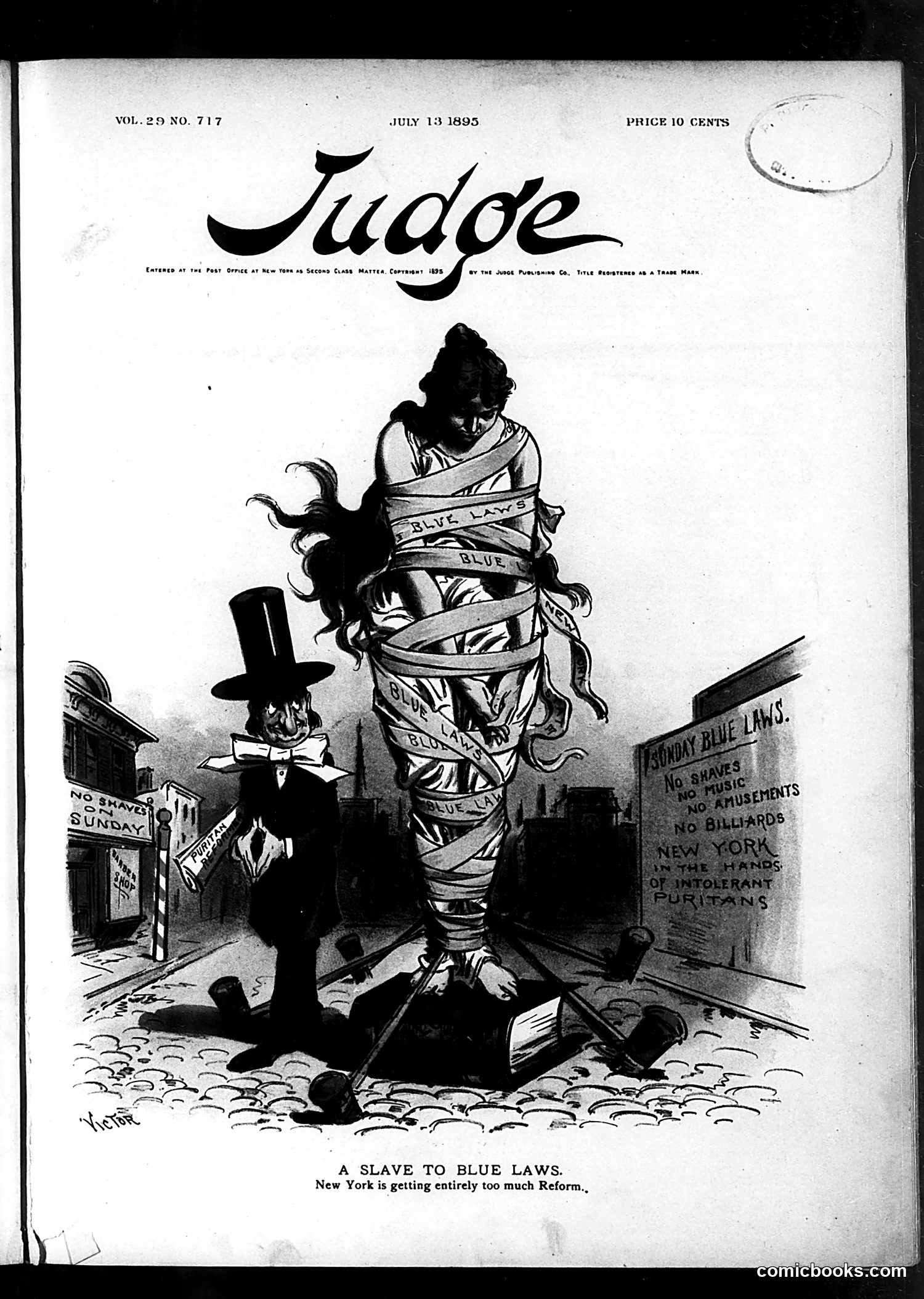 Judge — July 13, 1895