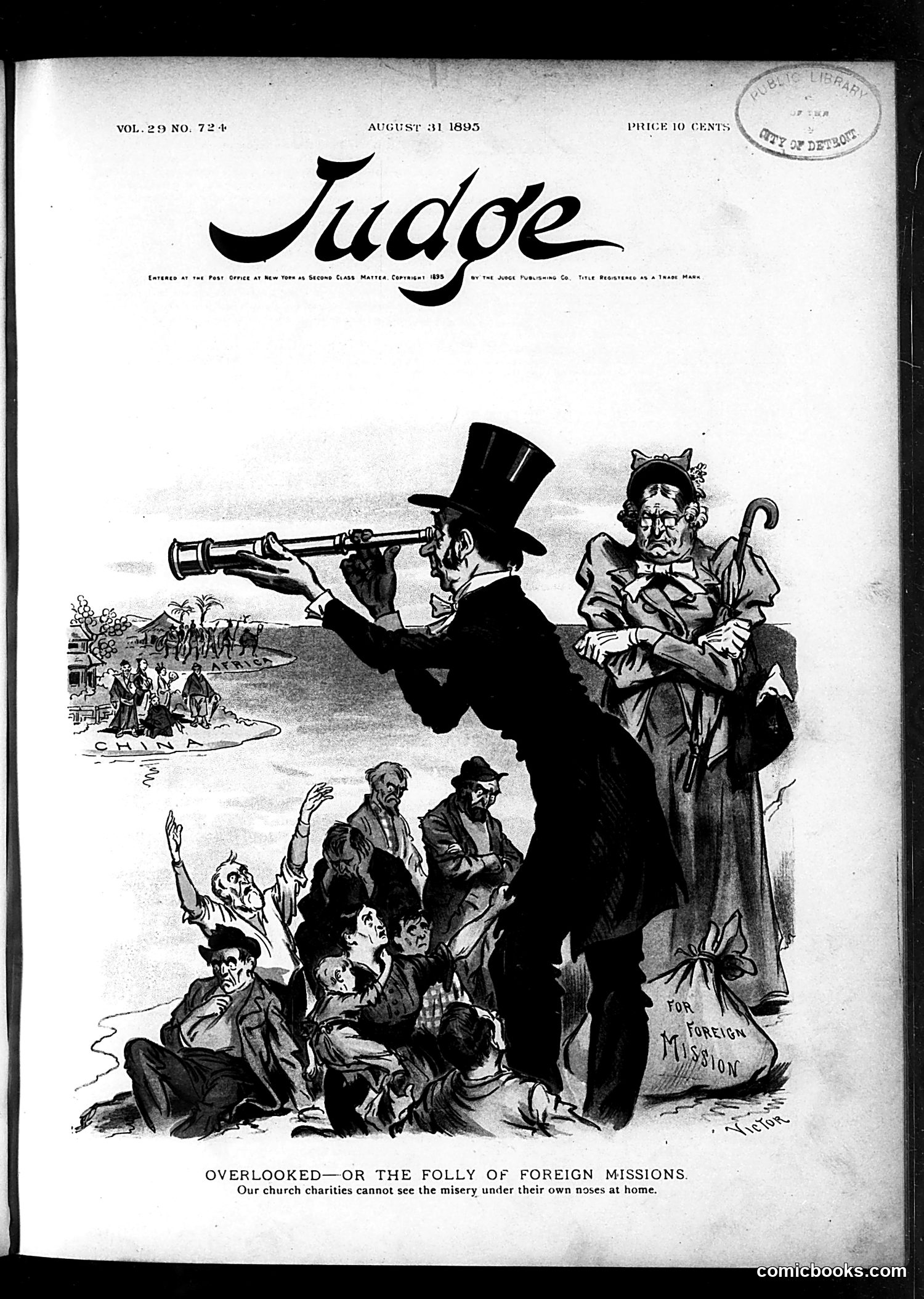 Judge — August 31, 1895