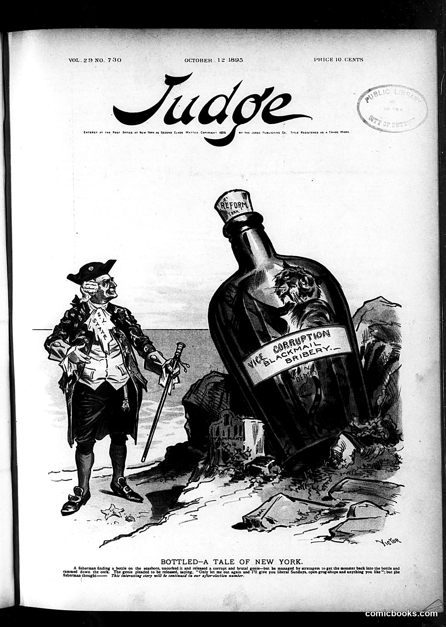 Judge — October 12, 1895