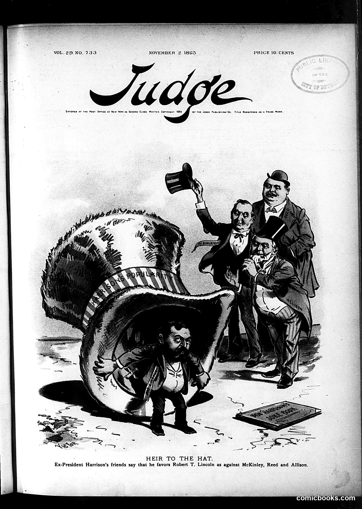 Judge — November 2, 1895