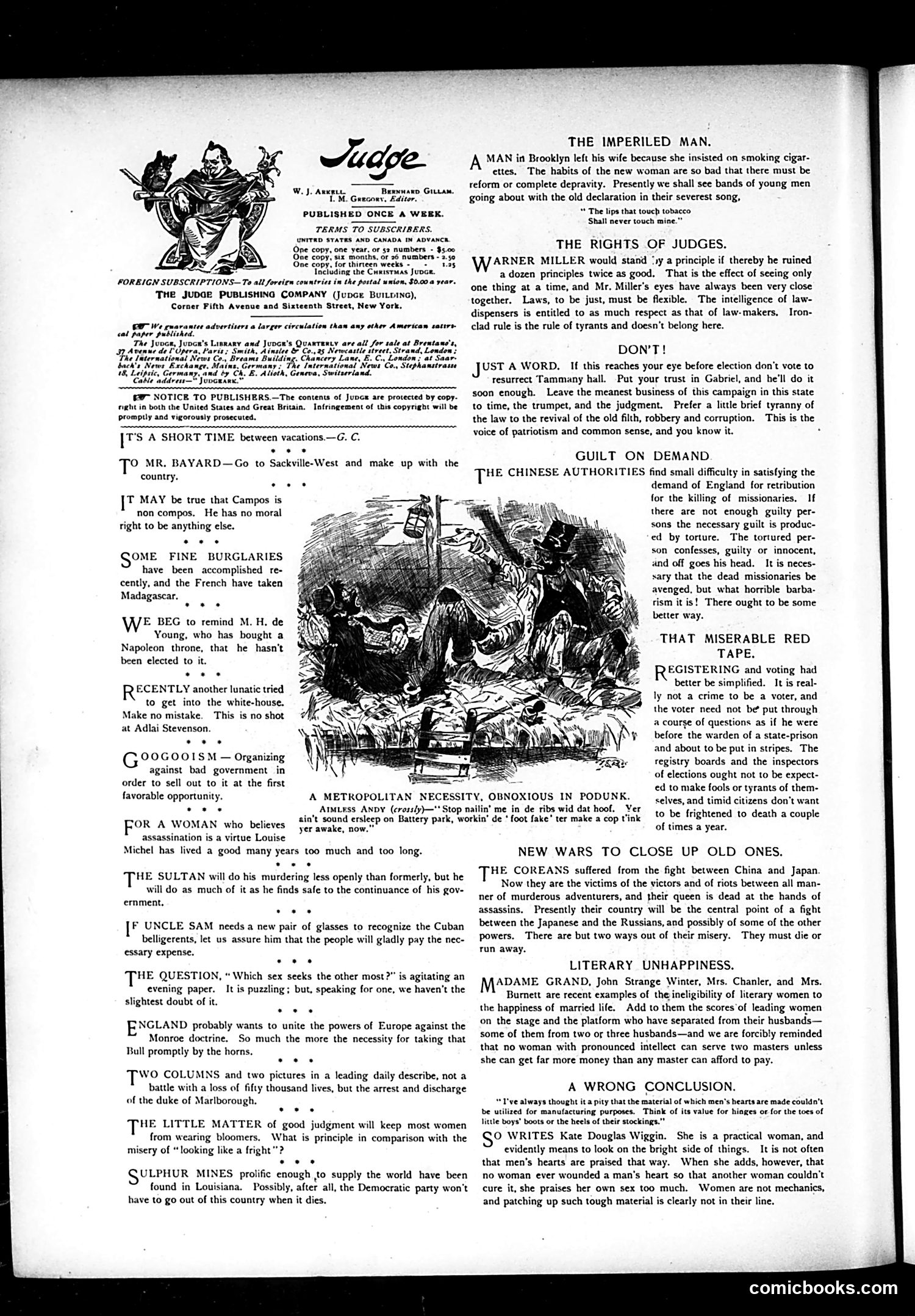 Judge — November 9, 1895 — page 2 of 16