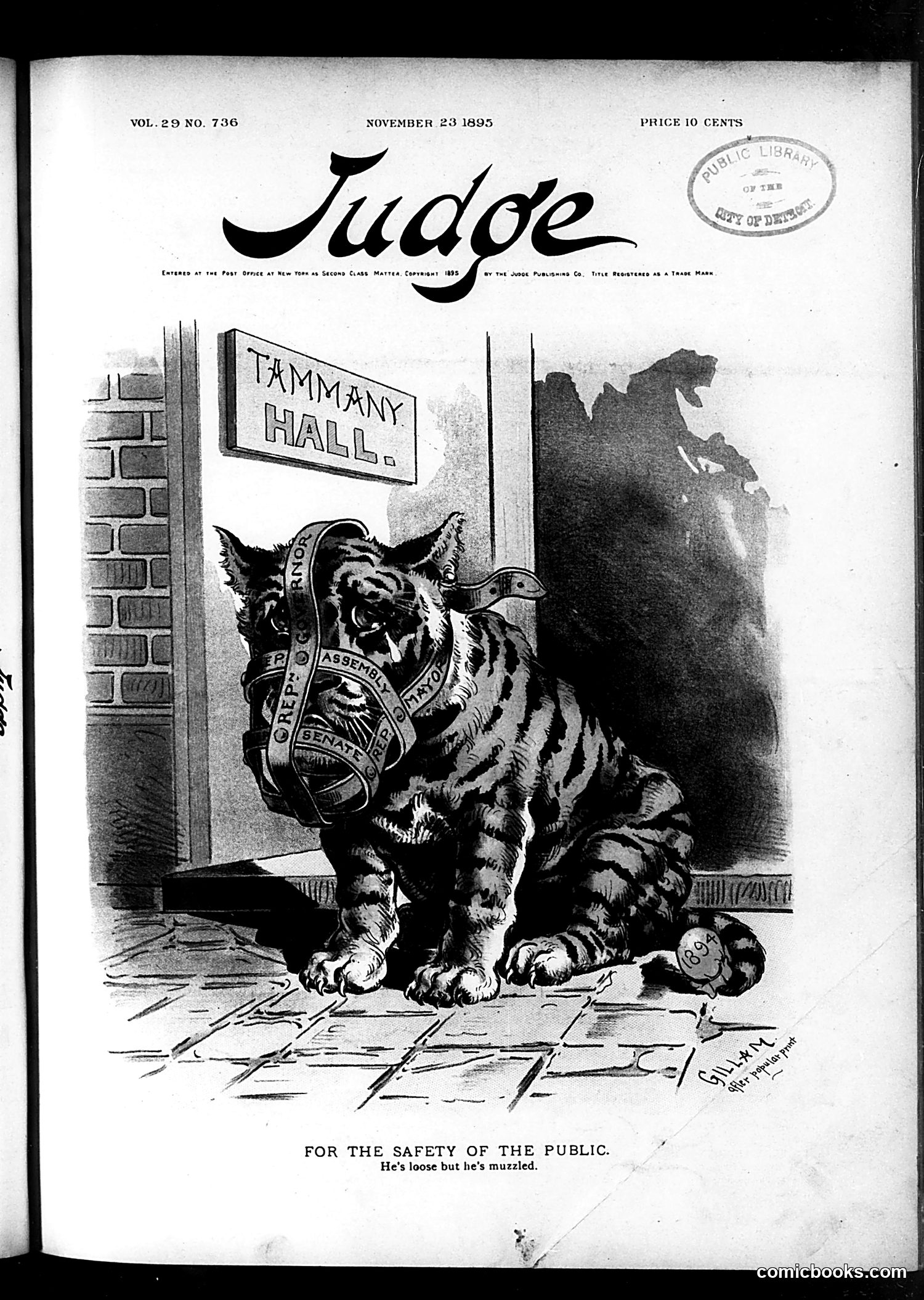 Judge — November 23, 1895