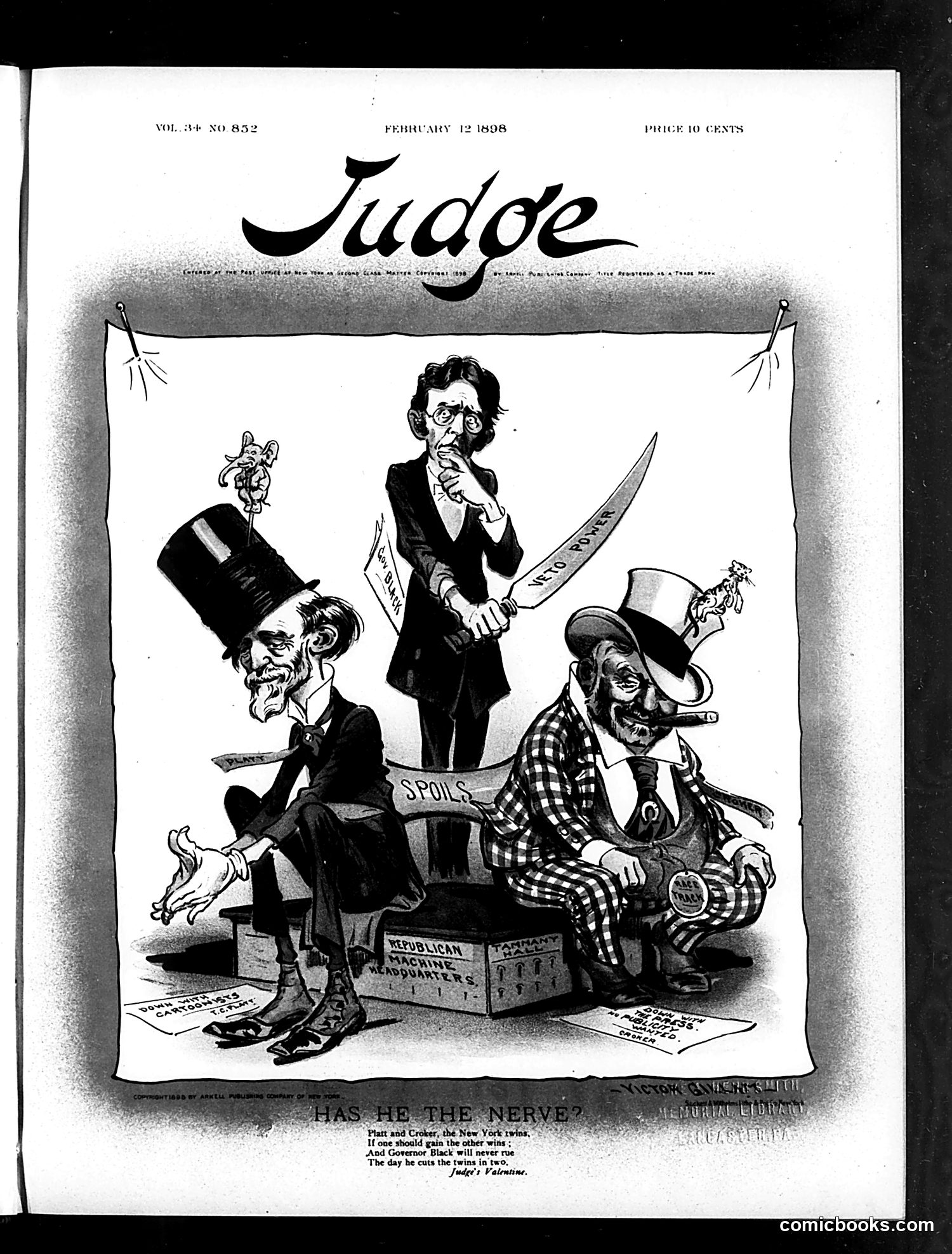 Judge — February 12, 1898