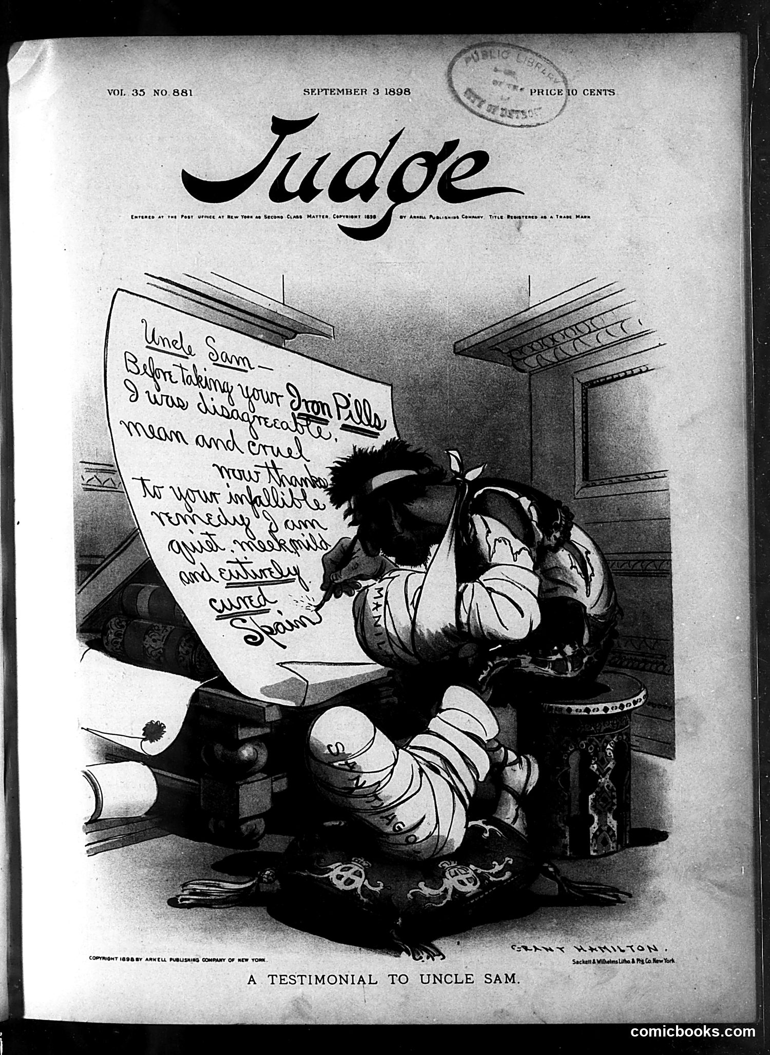 Judge — September 3, 1898