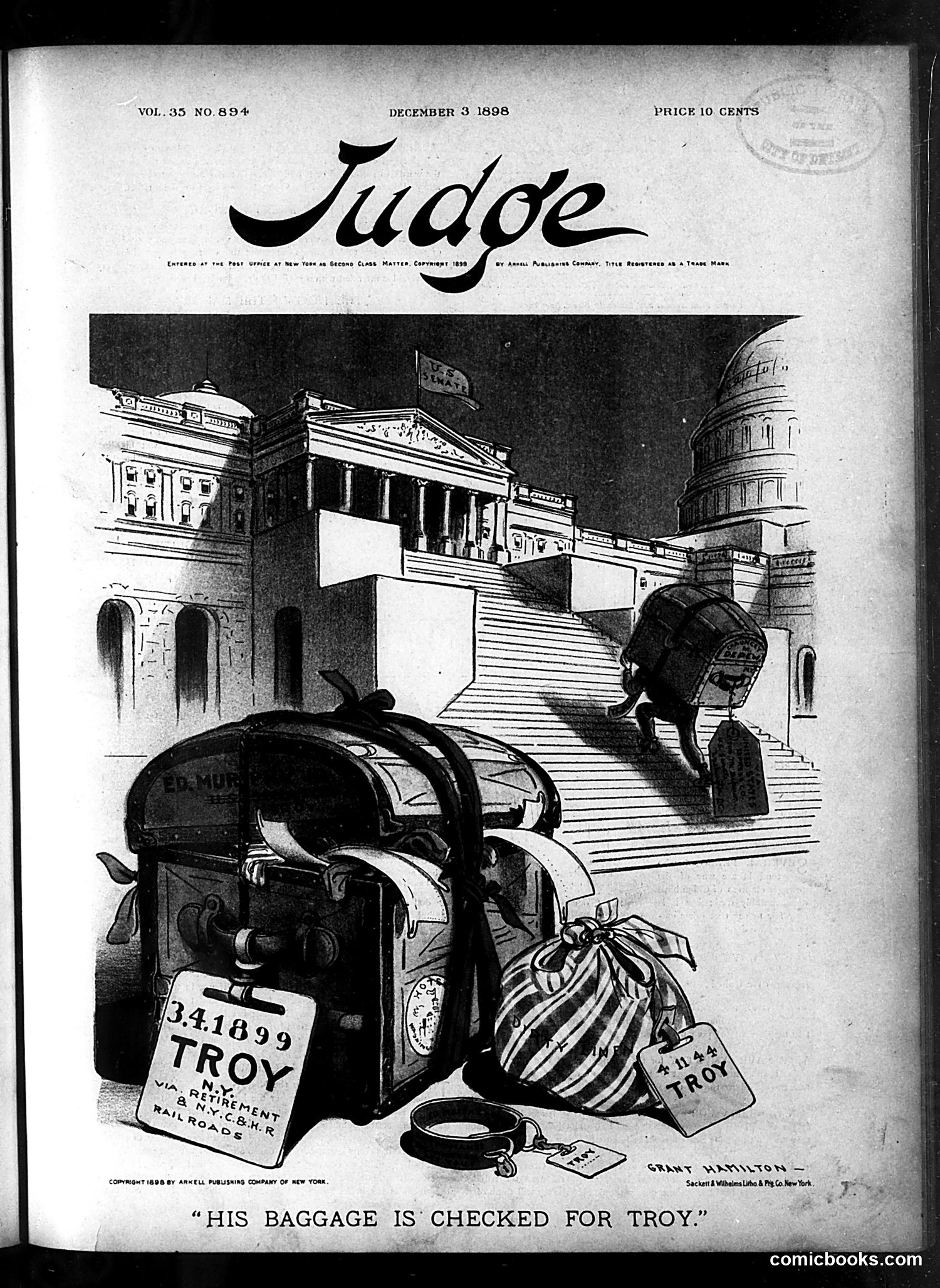 Judge — December 3, 1898