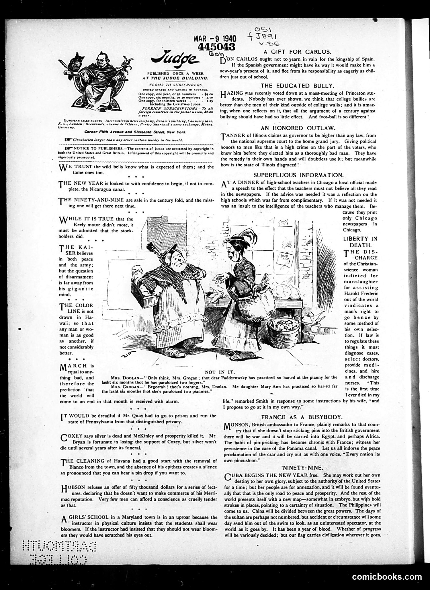 Judge — January 7, 1899 — page 2 of 18