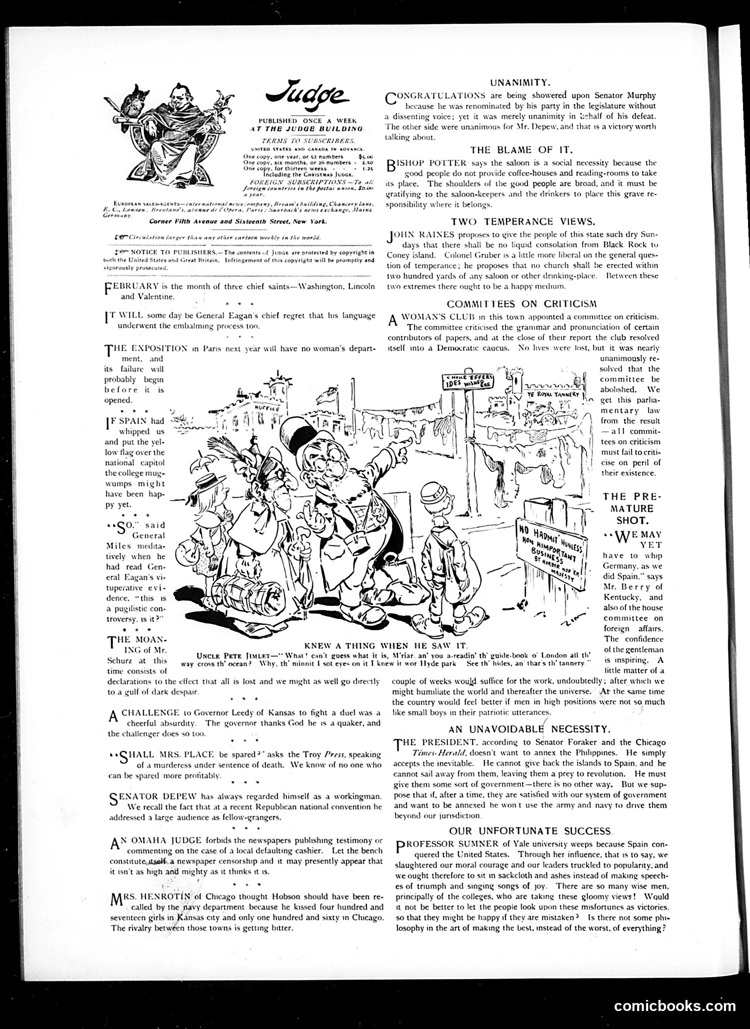 Judge — February 18, 1899 — page 2 of 16