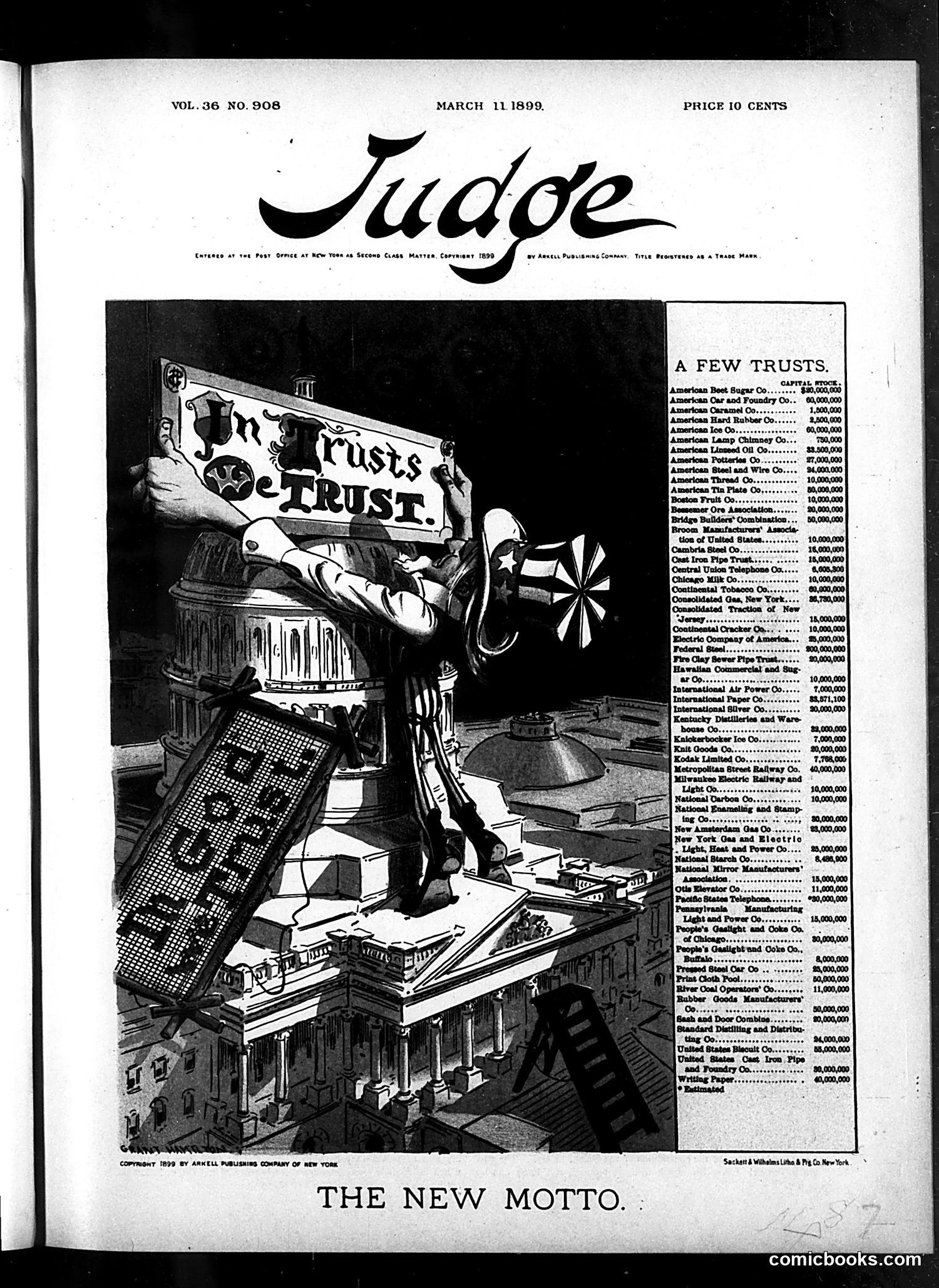 Judge — March 11, 1899
