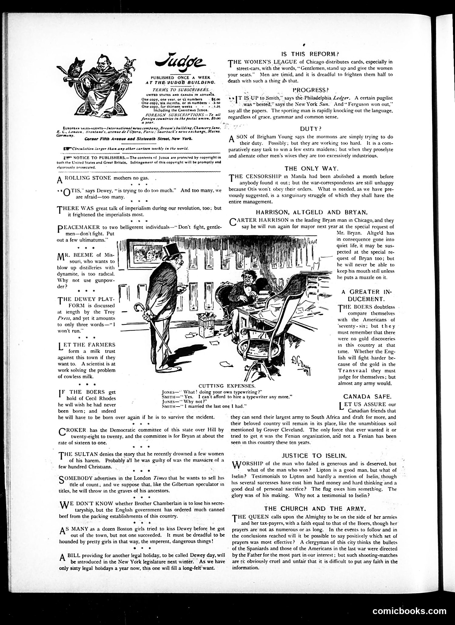 Judge — November 18, 1899 — page 2 of 16