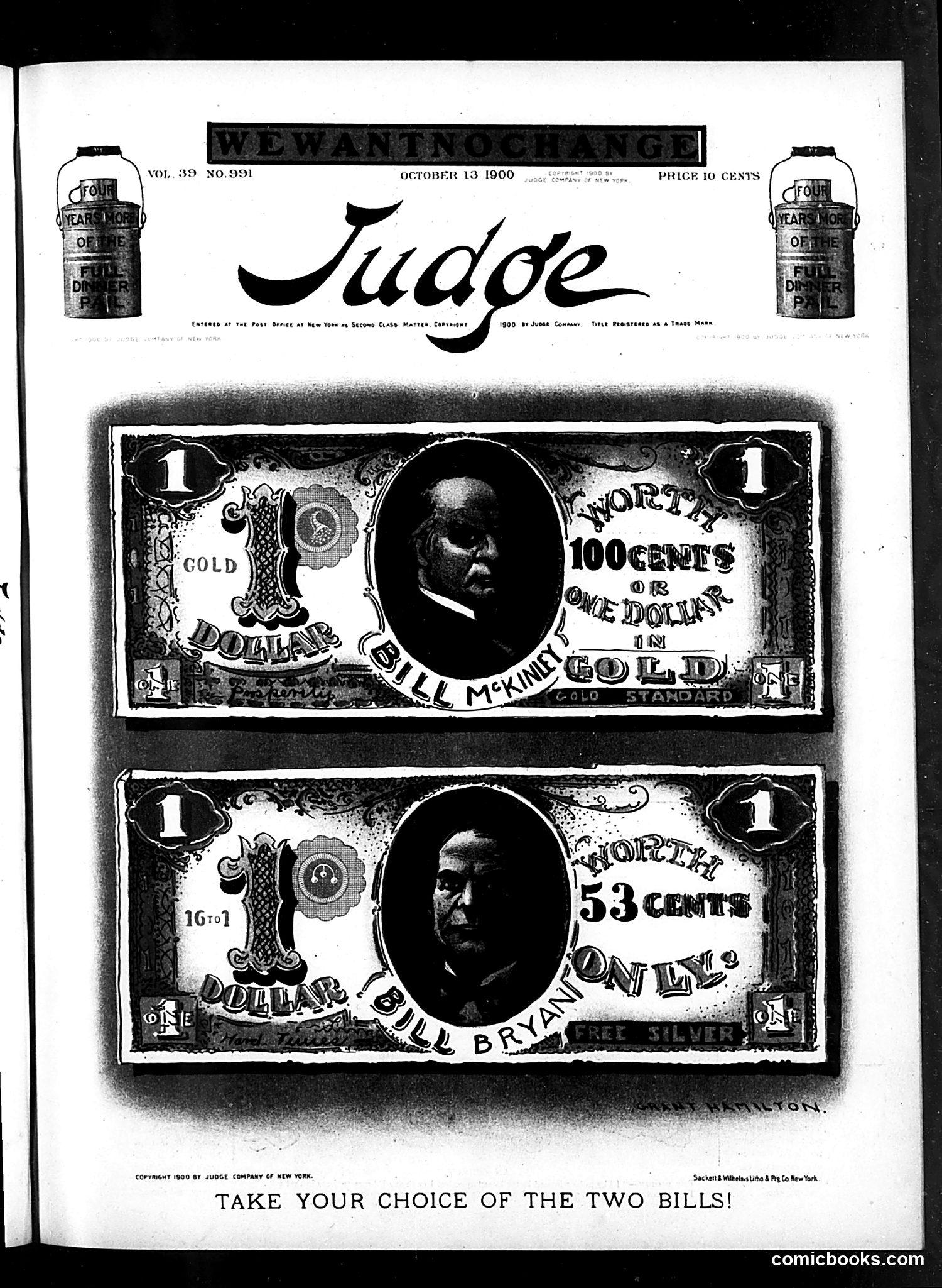 Judge — October 13, 1900