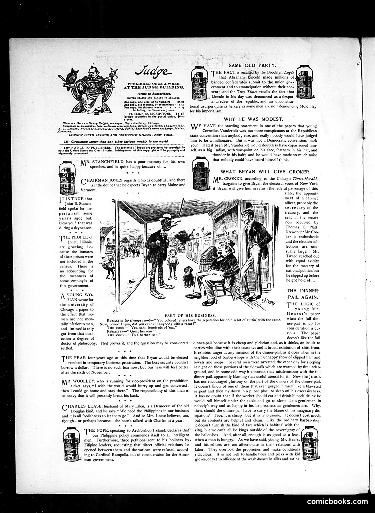Judge — October 27, 1900 — page 2 of 16