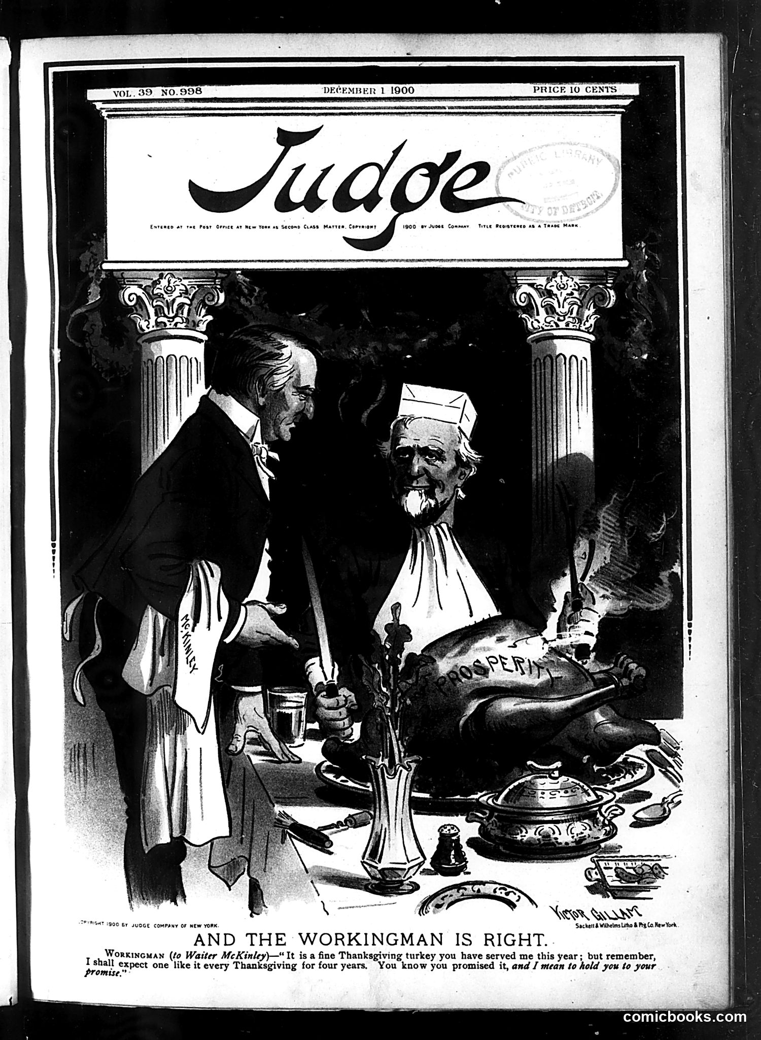 Judge — December 1, 1900