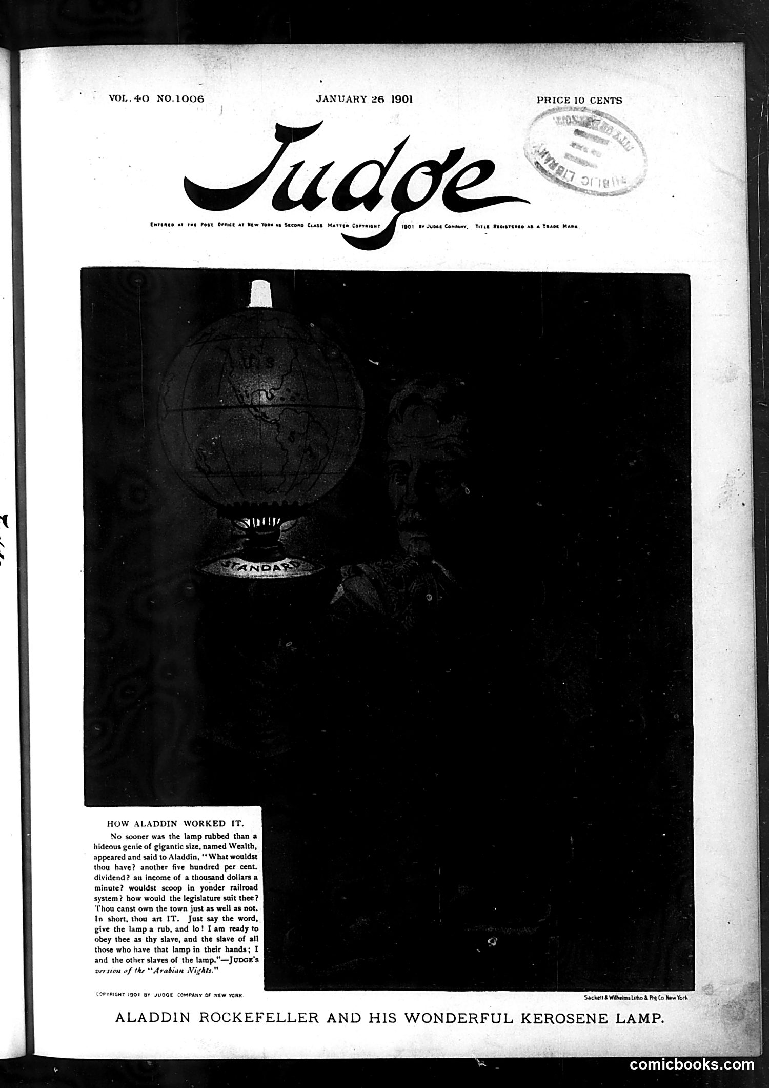 Judge — January 26, 1901
