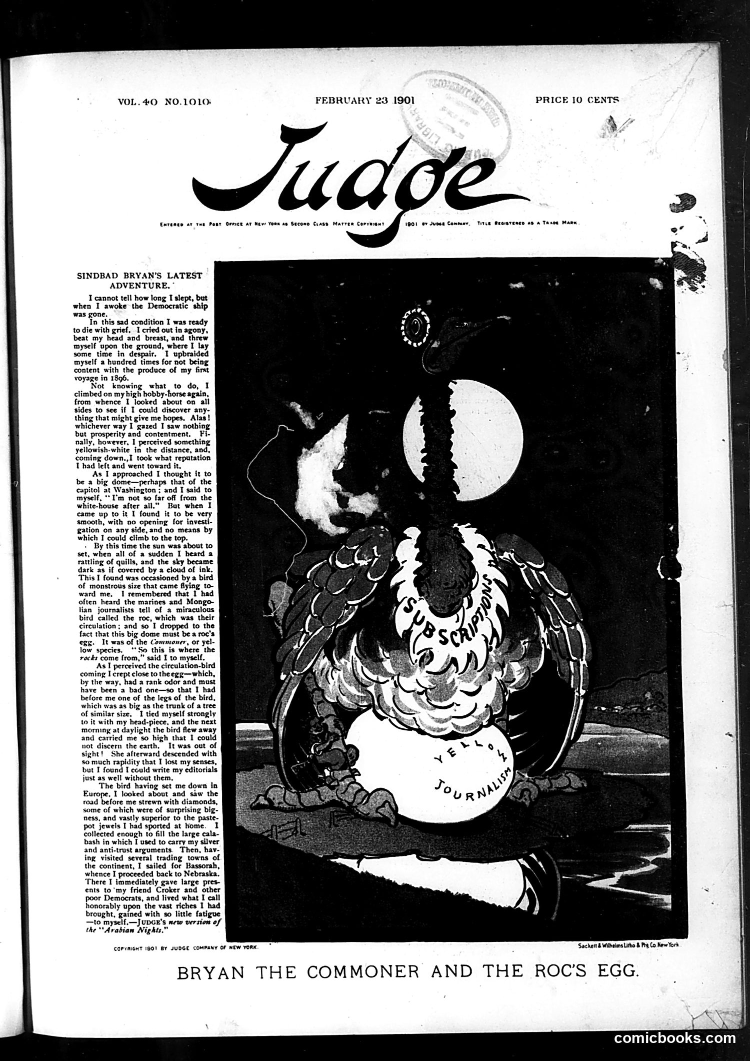 Judge — February 23, 1901