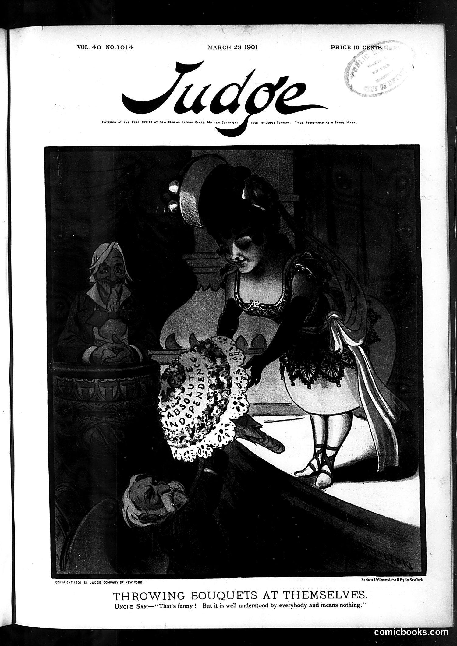 Judge — March 23, 1901