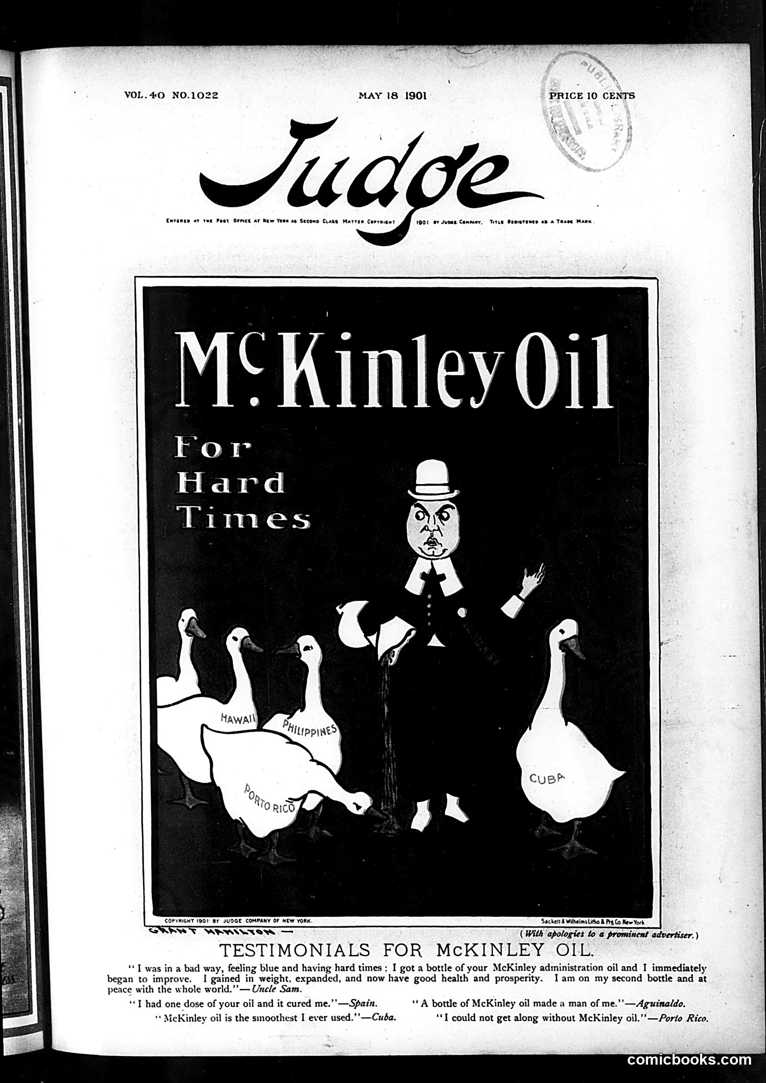 Judge — May 18, 1901