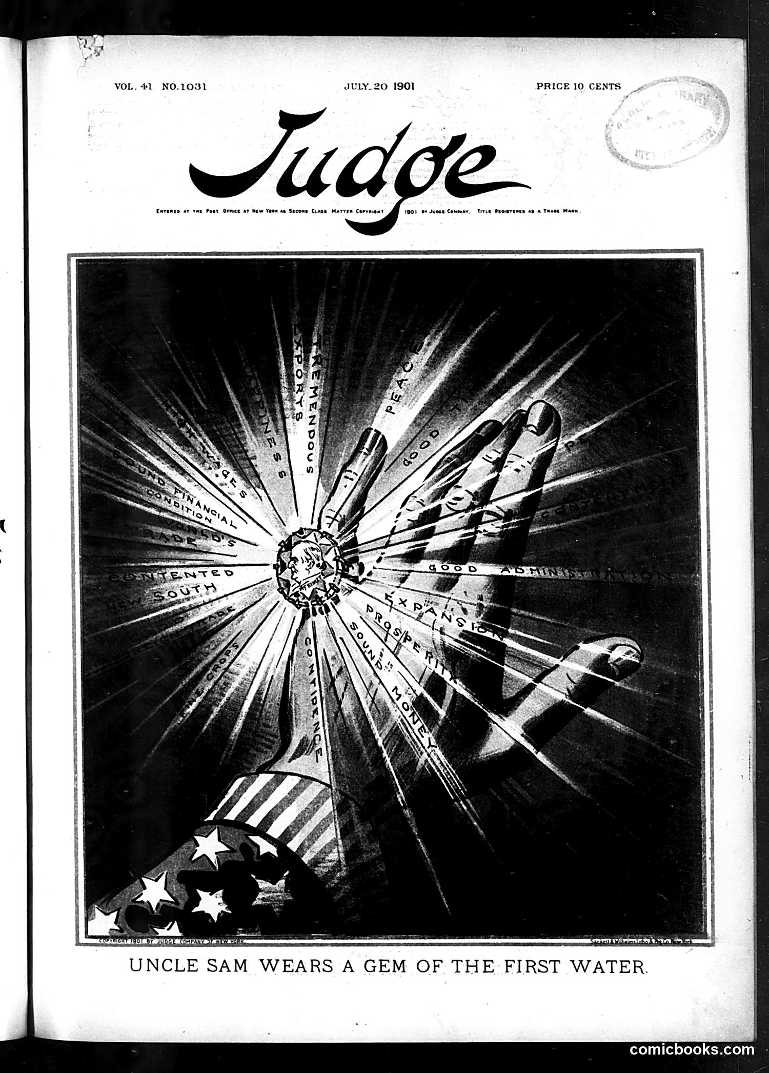 Judge — July 20, 1901